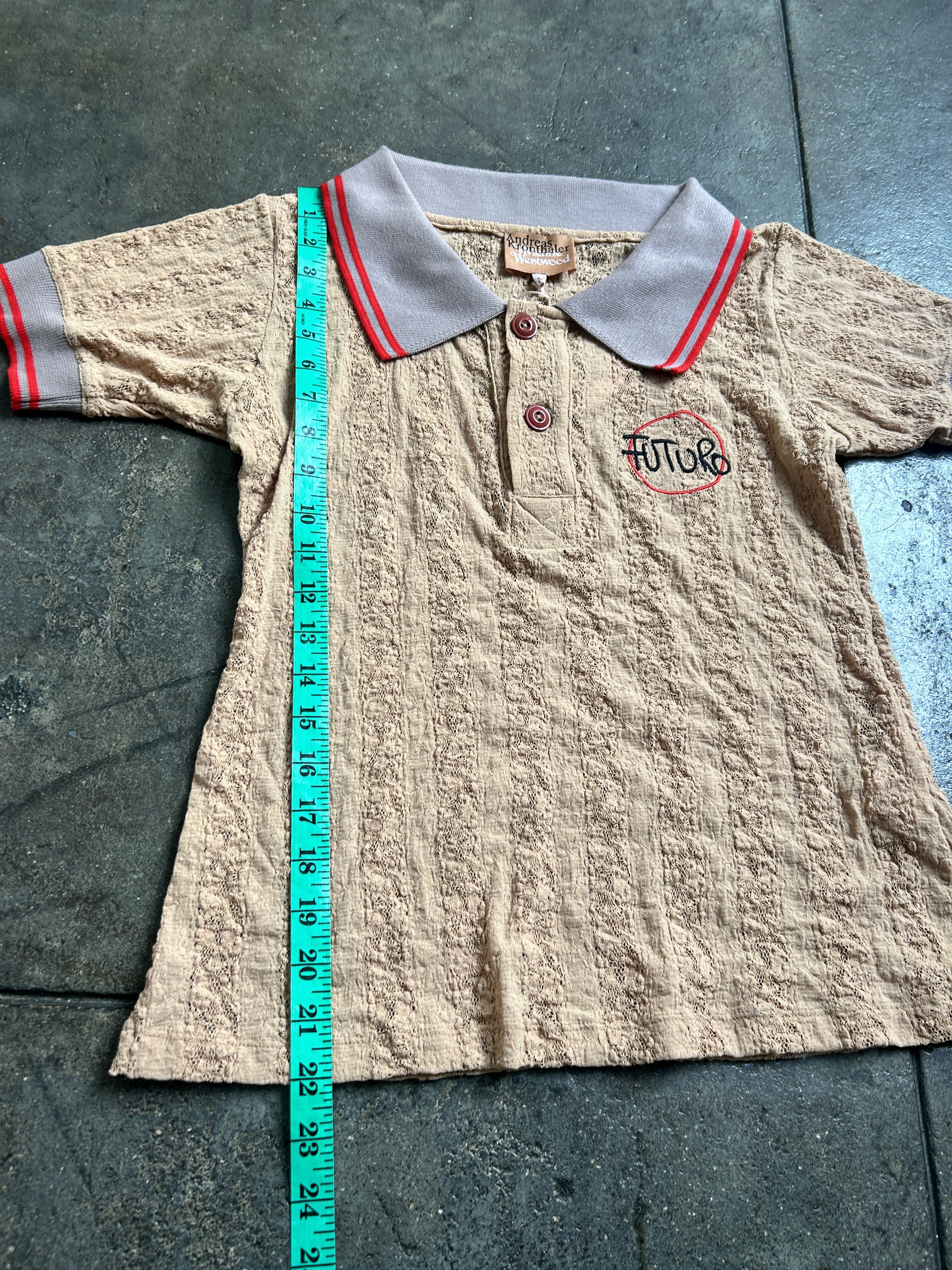 Vivienne Westwood 2019 NWT 735$ LaCE Like High End Unisex Polo Couture Size M / US 6-8 / IT 42-44 - 12 Thumbnail