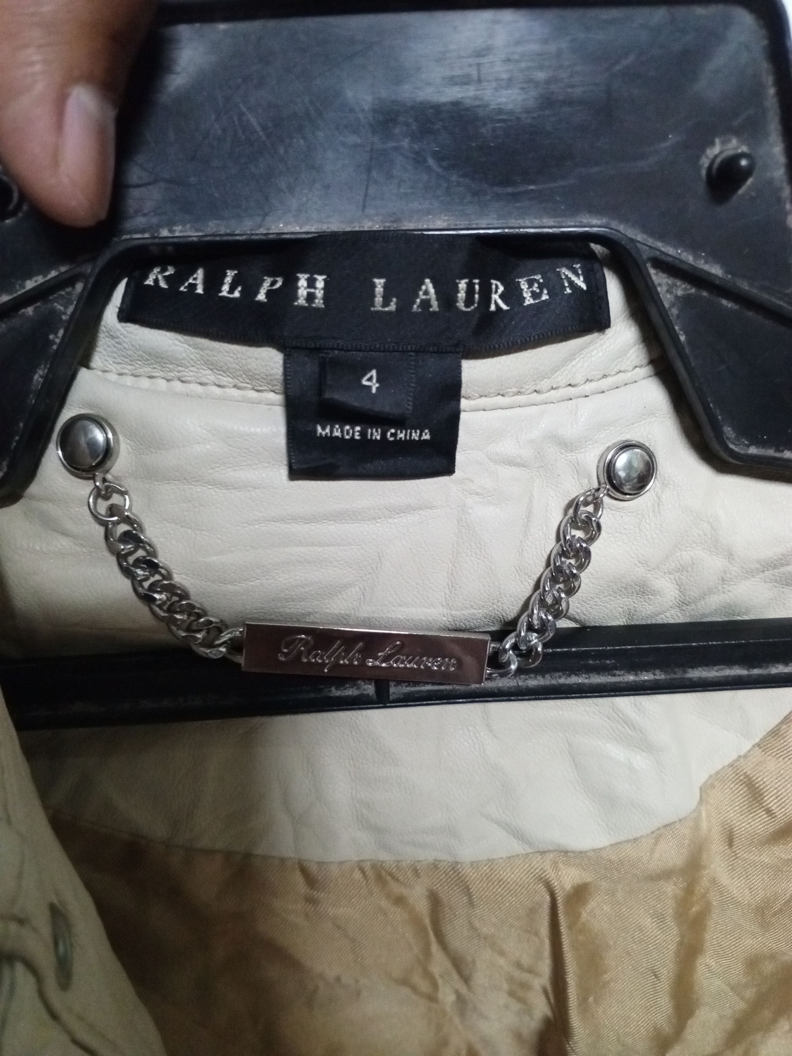 Ralph Lauren ⚡vtg RL rare⚡leather Ralph Lauren jacket Size S / US 4 / IT 40 - 14 Thumbnail
