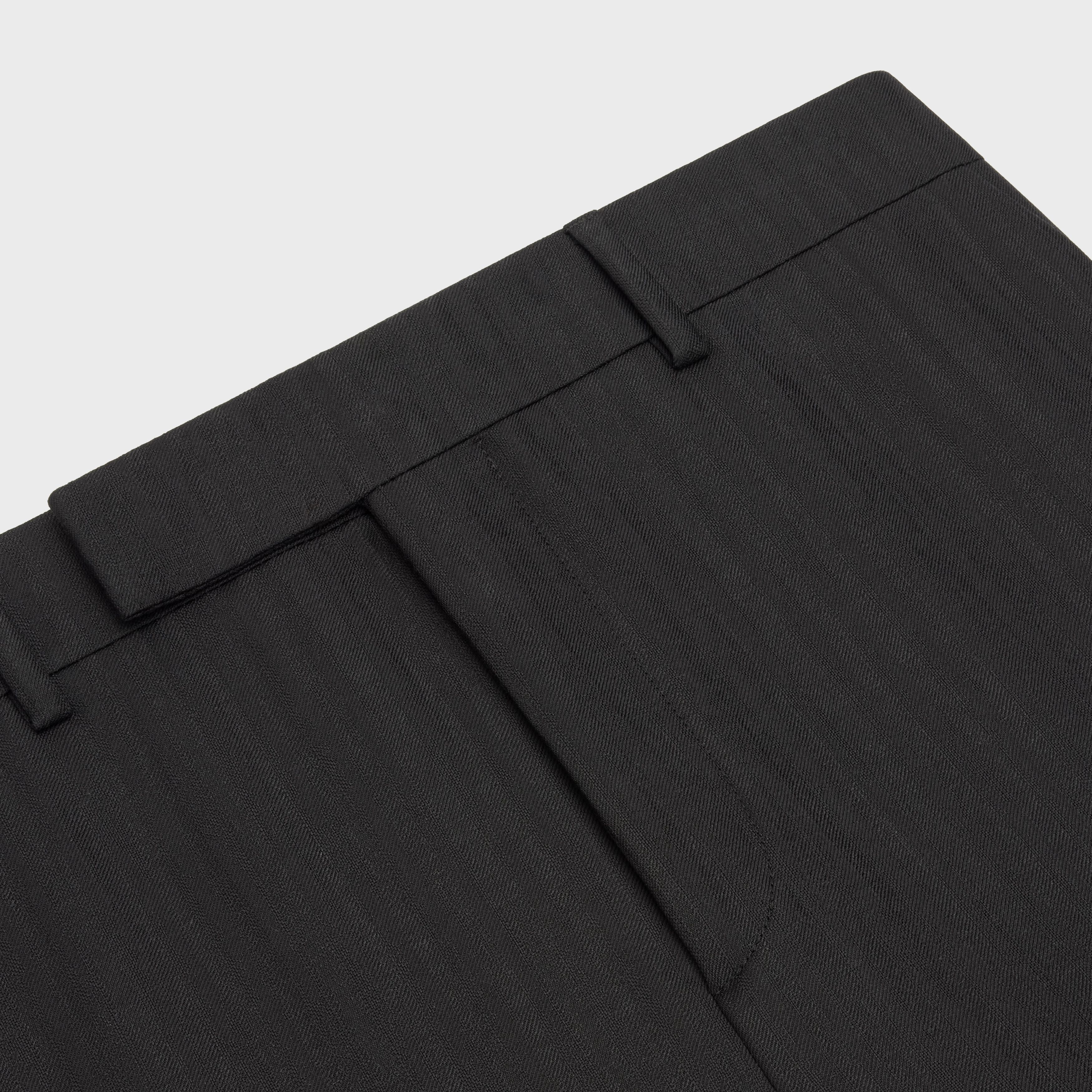 Celine o1bcso1str0925 2P401138Q Flared Cropped Pant in Black Size US 30 / EU 46 - 3 Thumbnail