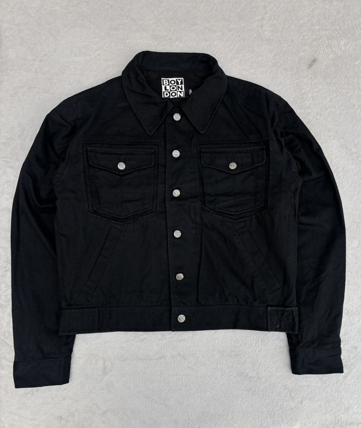 Boy London 90s Boy London Trucker Denim Jacket Size US M / EU 48-50 / 2 - 1 Thumbnail