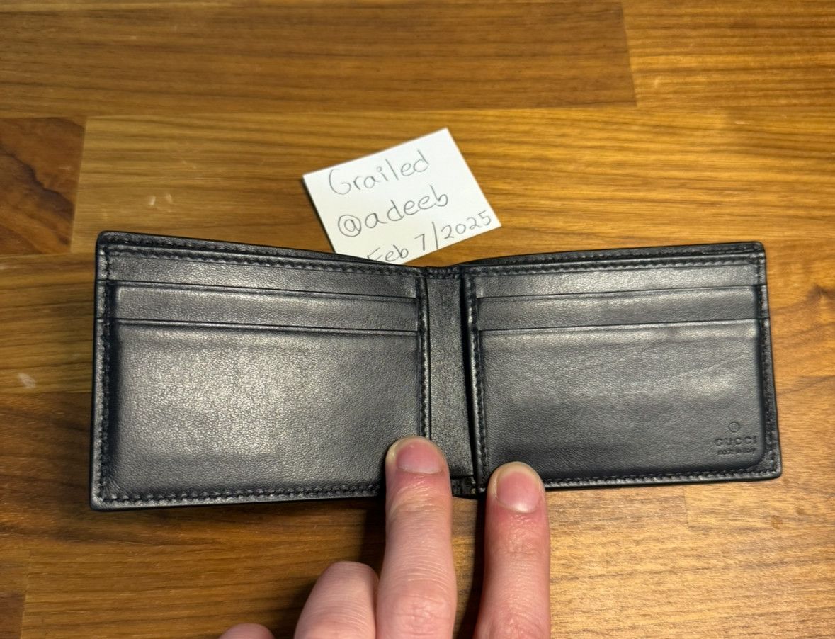 Gucci Gucci Leather Bi-Fold Wallet Size ONE SIZE - 2 Thumbnail