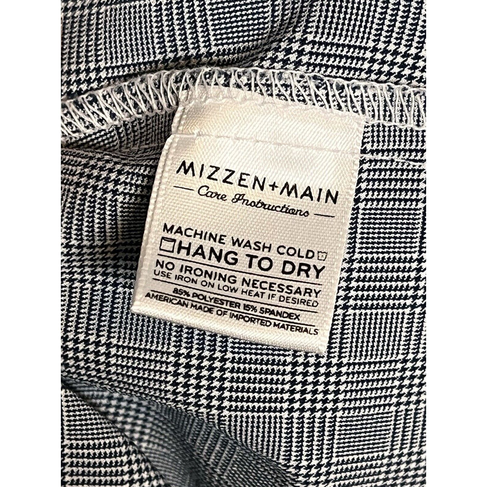 Mizzen+Main MIZZEN+MAIN Leeward Collection Performance Plaid Shirt Size US M / EU 48-50 / 2 - 6 Thumbnail
