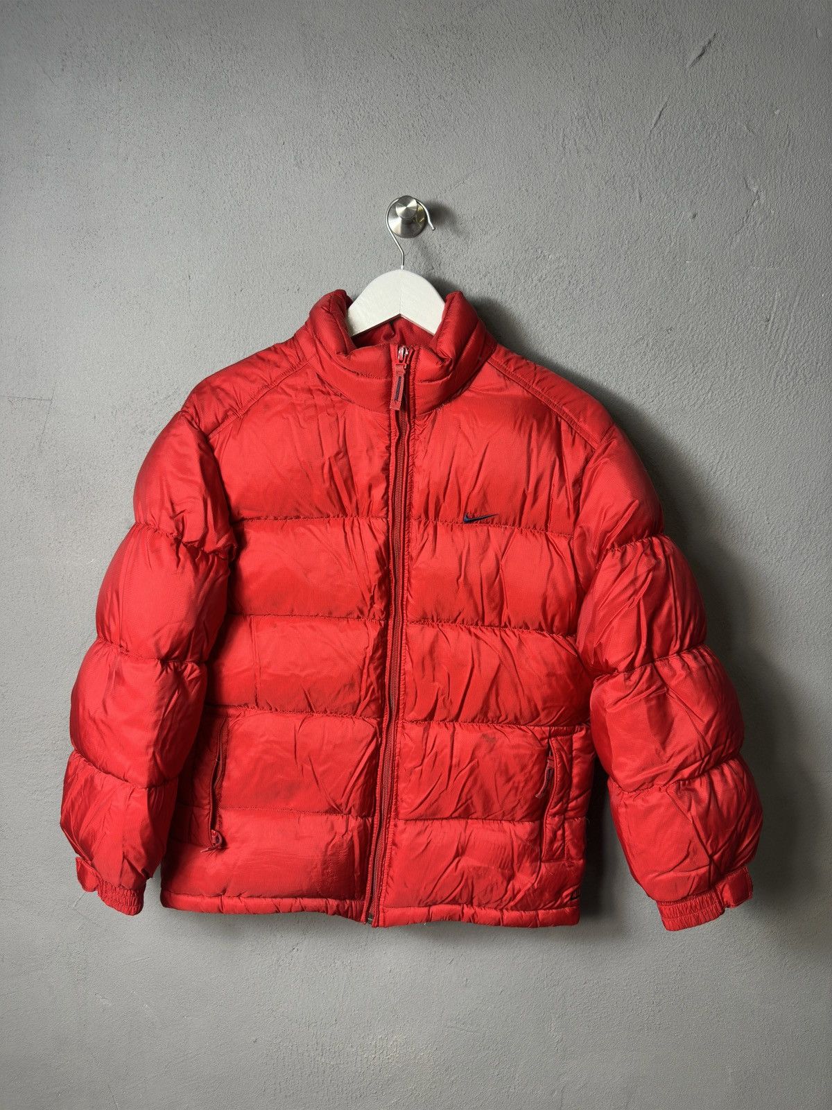 Nike × Vintage Nike Vintage Puffer Jacket Y2K Size US XXS / EU 40 - 1 Thumbnail
