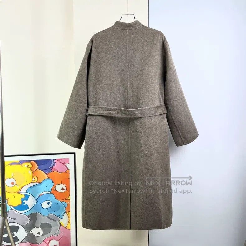 Hermes Hermes Gray Long Cashmere Coat Size XS / US 0-2 / IT 36-38 - 2 Thumbnail