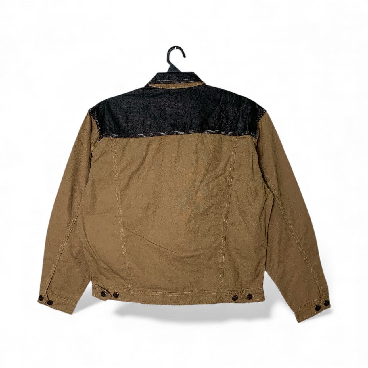 Japanese Brand Rare Design Marutomi Co. Trucker Jackets Size US M / EU 48-50 / 2 - 2 Thumbnail