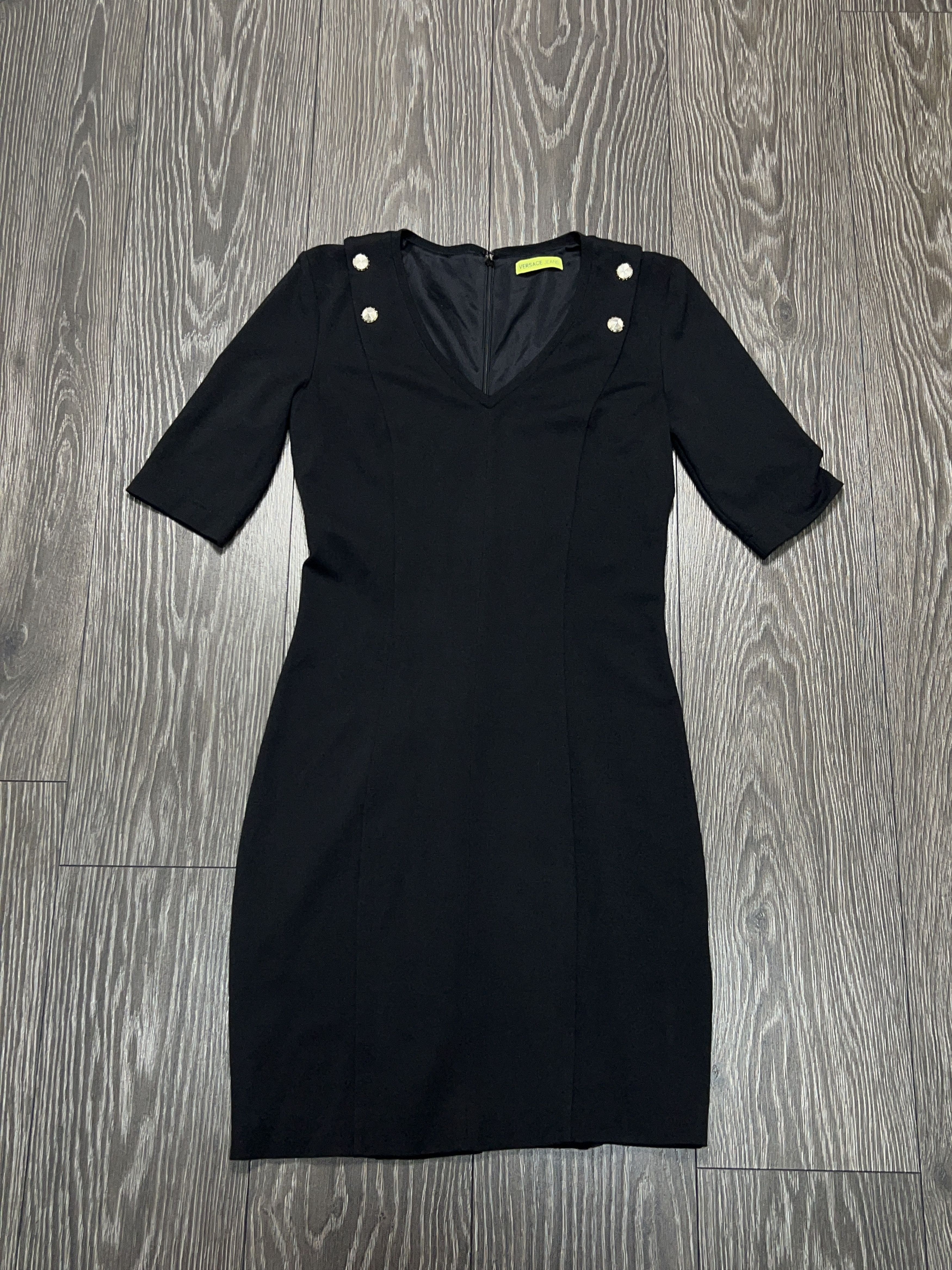 Versace Jeans Couture Versace Jeans Dress Short Sleeve Knee Length Size IT 44 US 8 Size M / US 6-8 / IT 42-44 - 1 Thumbnail