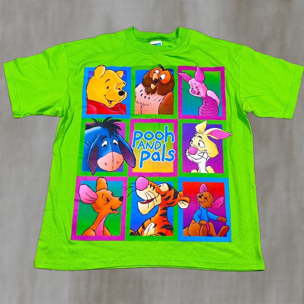 Sunray Sportswear VINTAGE Sun Sportswear Shirt Women 18W 1X Lime Green Logo 90s Disney Cartoon Gentlemen? Size XXL / US 16-18 / IT 52-54 - 1 Thumbnail