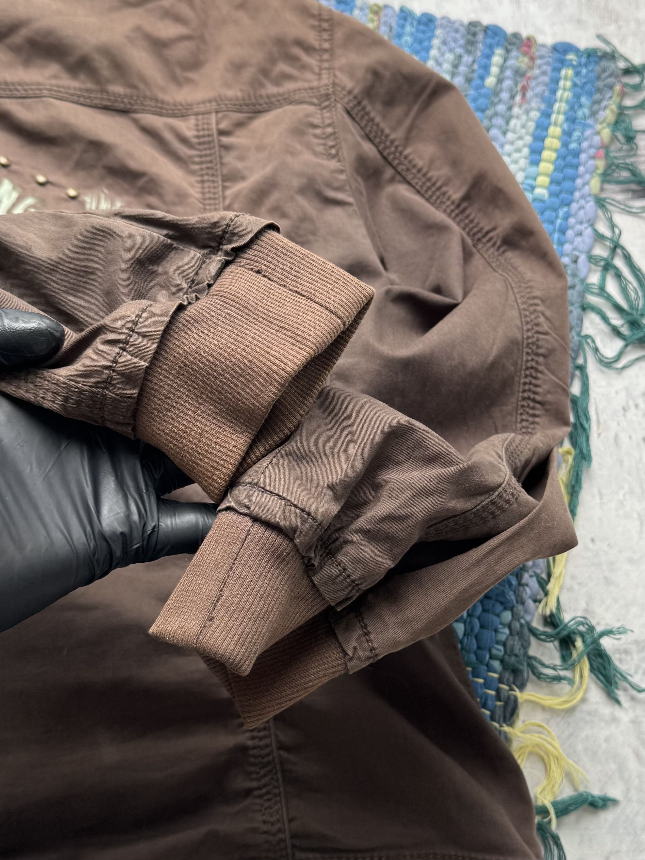 Vintage Vintage Brown Zip Jacket Utility Casual Lightweight Coat Size L / US 10 / IT 46 - 16 Thumbnail