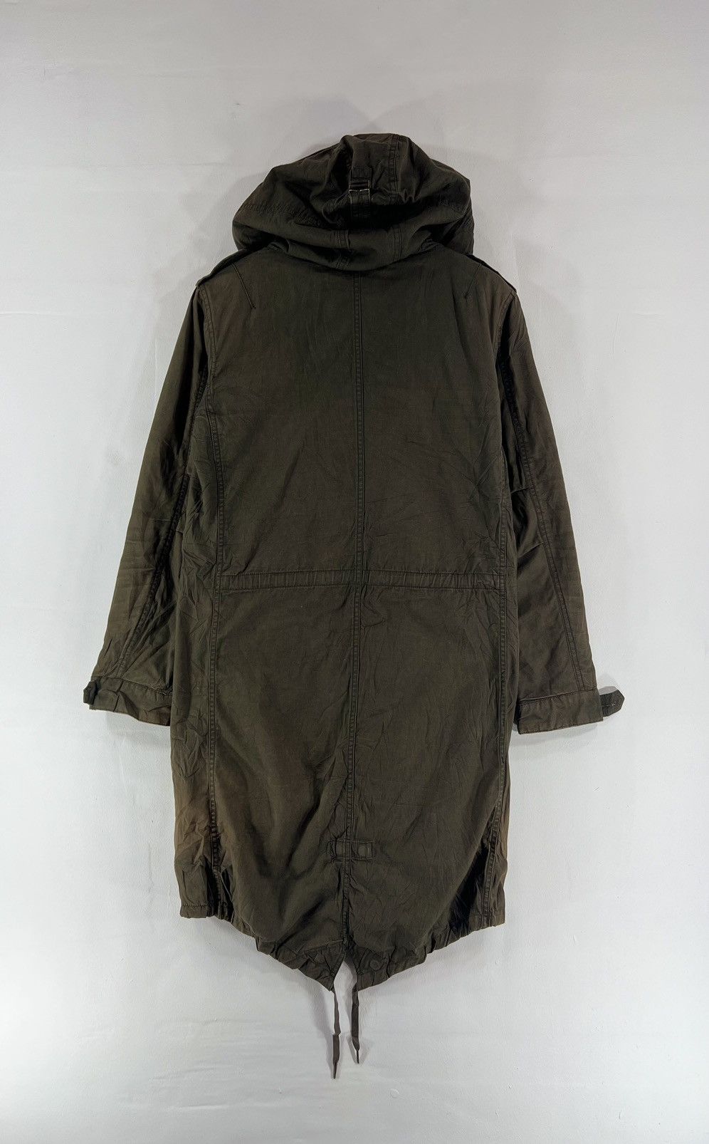 GOA Vintage Goa Rare Design Hooded Long Jacket Size US M / EU 48-50 / 2 - 2 Thumbnail