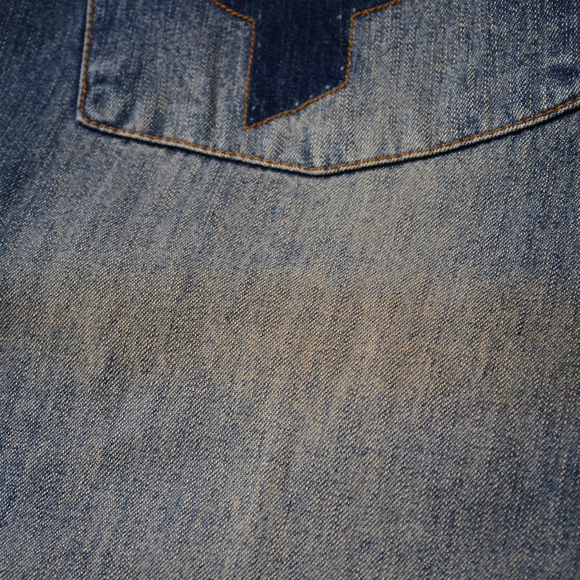 Phat Farm [Stain on buttock] Loose Fit Scratches & Patches 90s Hiphop Size US 34 / EU 50 - 11 Thumbnail