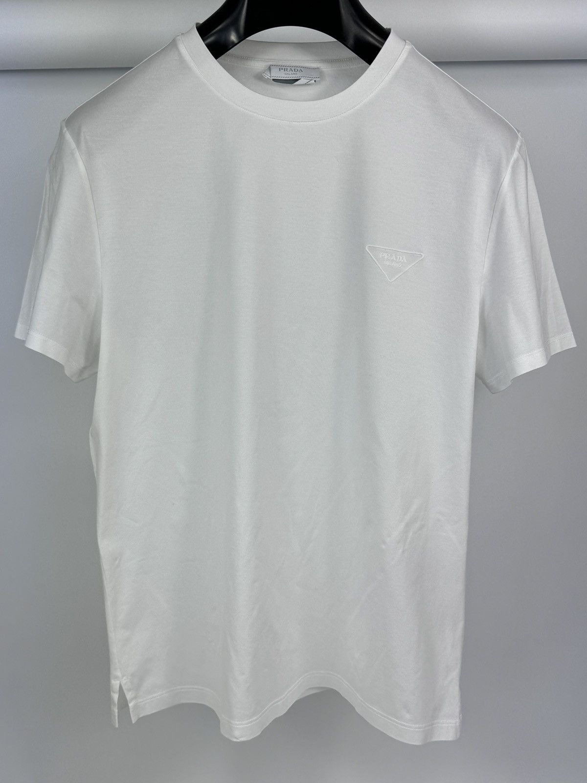 Prada LOGO PRINT T-SHIRT Size US S / EU 44-46 / 1 - 1 Thumbnail