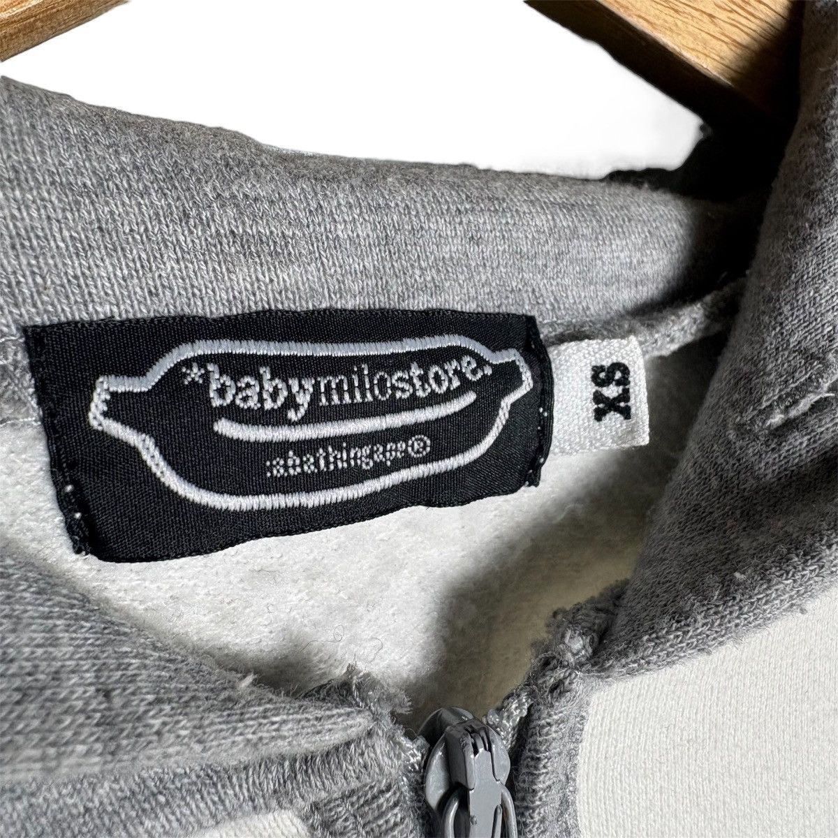 Bape Baby Milo Bape Half Zip Hoodie Size US S / EU 44-46 / 1 - 7 Thumbnail