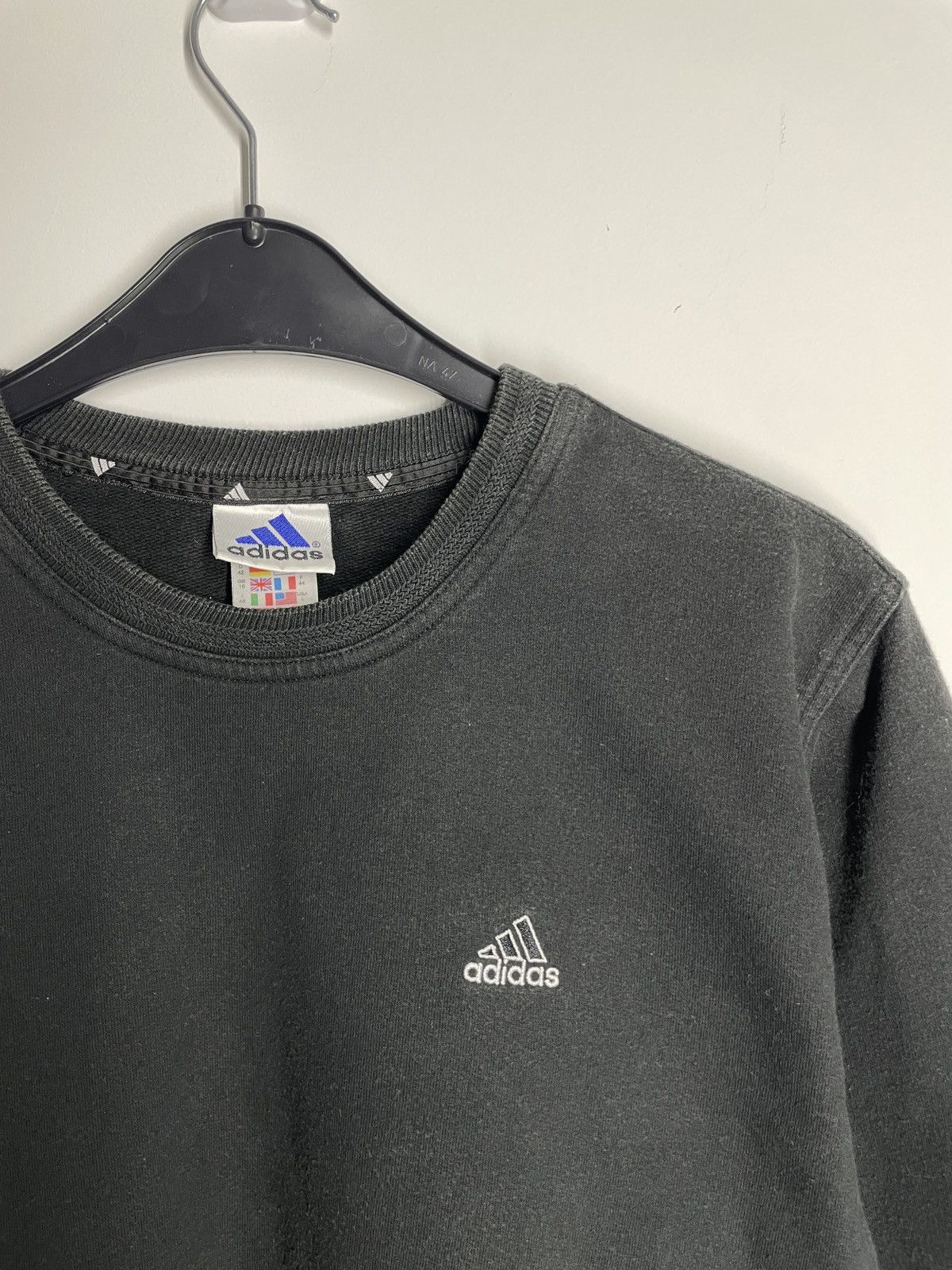 Adidas × Vintage Vibtage adidas 90s embroidered sweatshirt Size US L / EU 52-54 / 3 - 2 Thumbnail