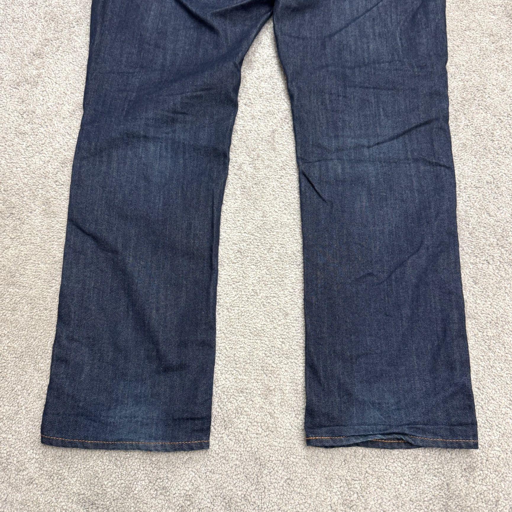 Levi's Levi's 511 Slim Stretch Denim Jeans Men 36x30 Blue Dark Wash Straight Leg Cotton Size US 36 / EU 52 - 3 Thumbnail