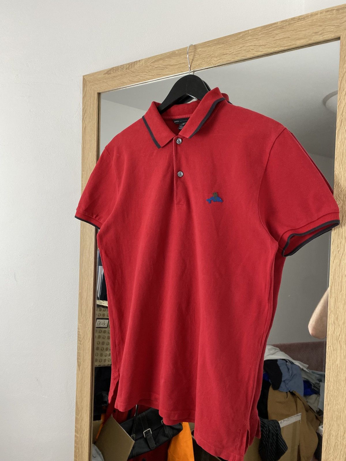 Marc by Marc Jacobs Red polo t-shirt Marc by Marc Jacobs Size US M / EU 48-50 / 2 - 2 Thumbnail