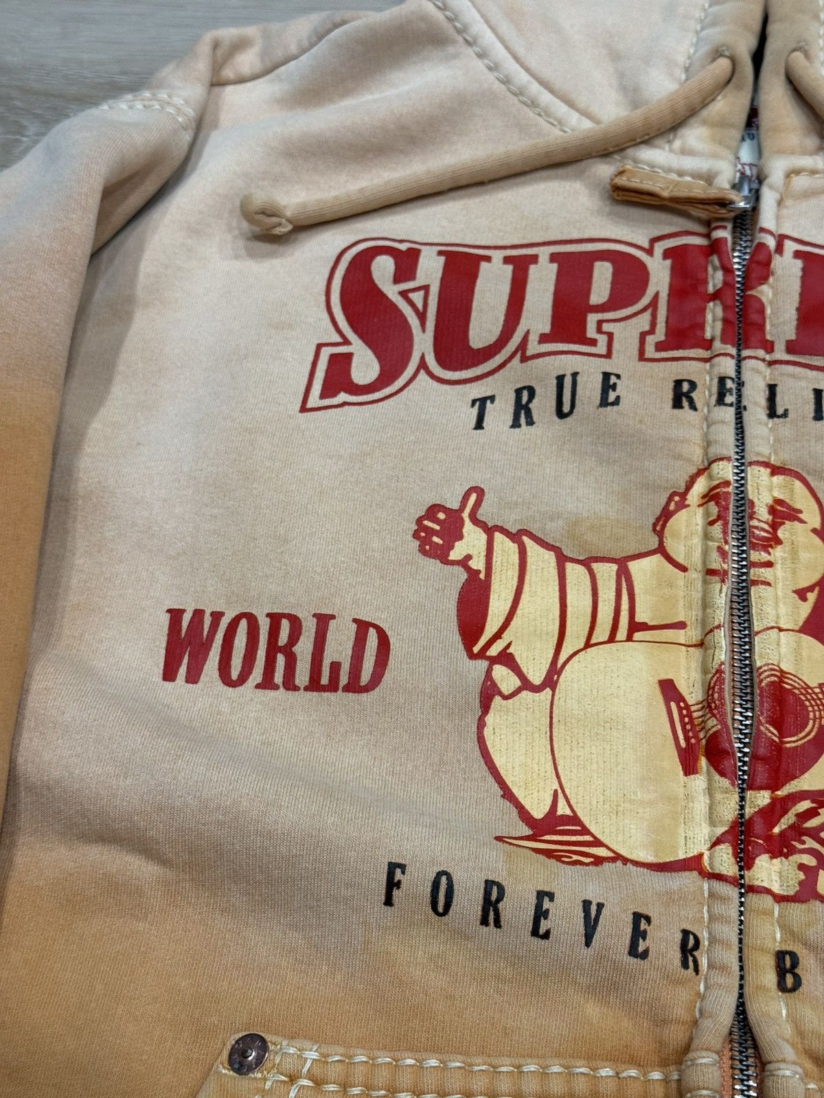 Supreme × True Religion Supreme/True Religion Zip Up Hoodie Size US S / EU 44-46 / 1 - 3 Thumbnail