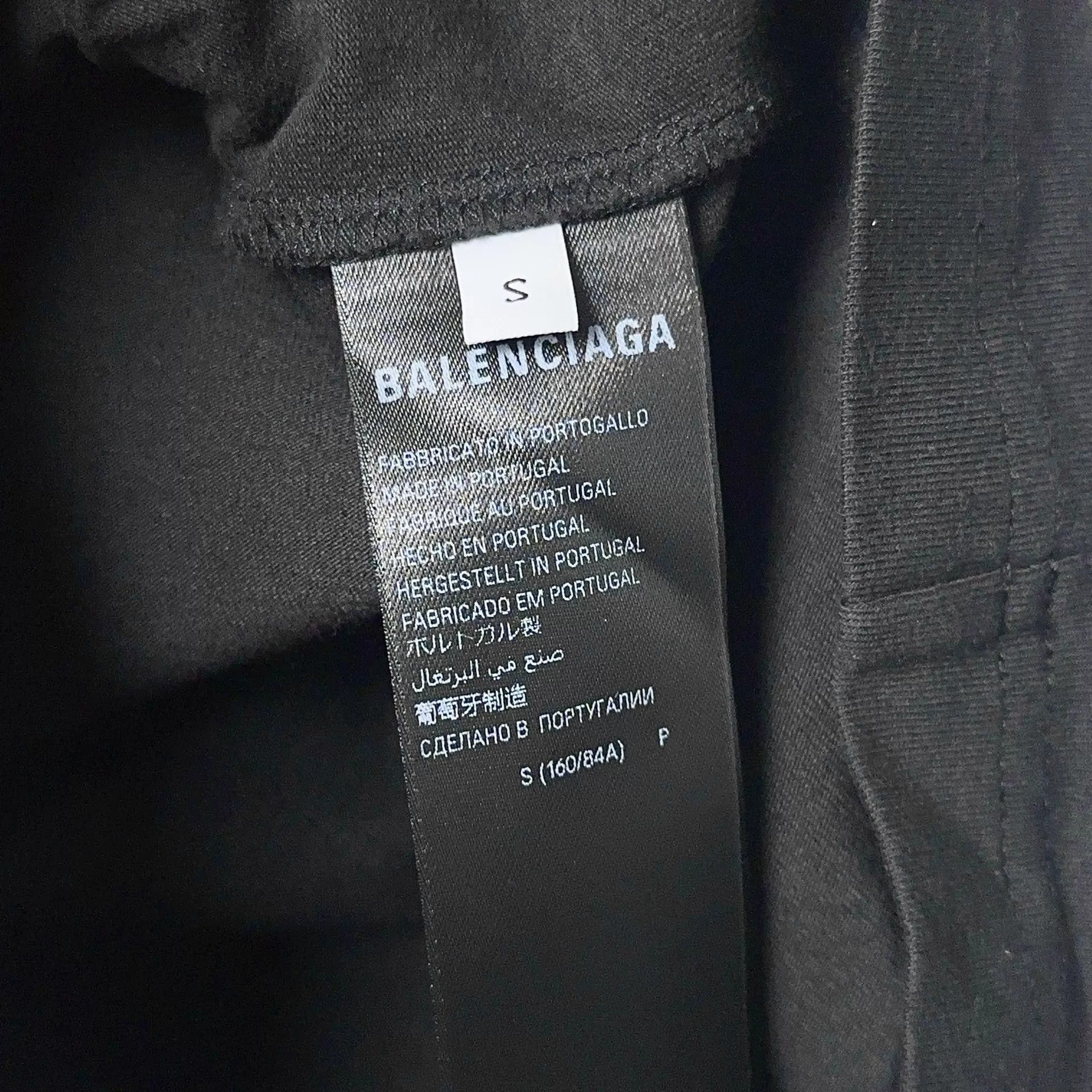 Balenciaga BALENCIAGA Short Sleeve Tee S Size S / US 4 / IT 40 - 2 Thumbnail