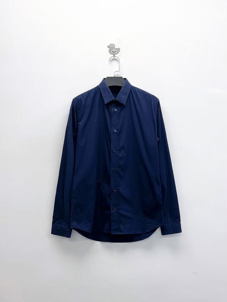 Dior dior embroidered deep blue shirt jacket Size US M / EU 48-50 / 2 - 1 Thumbnail