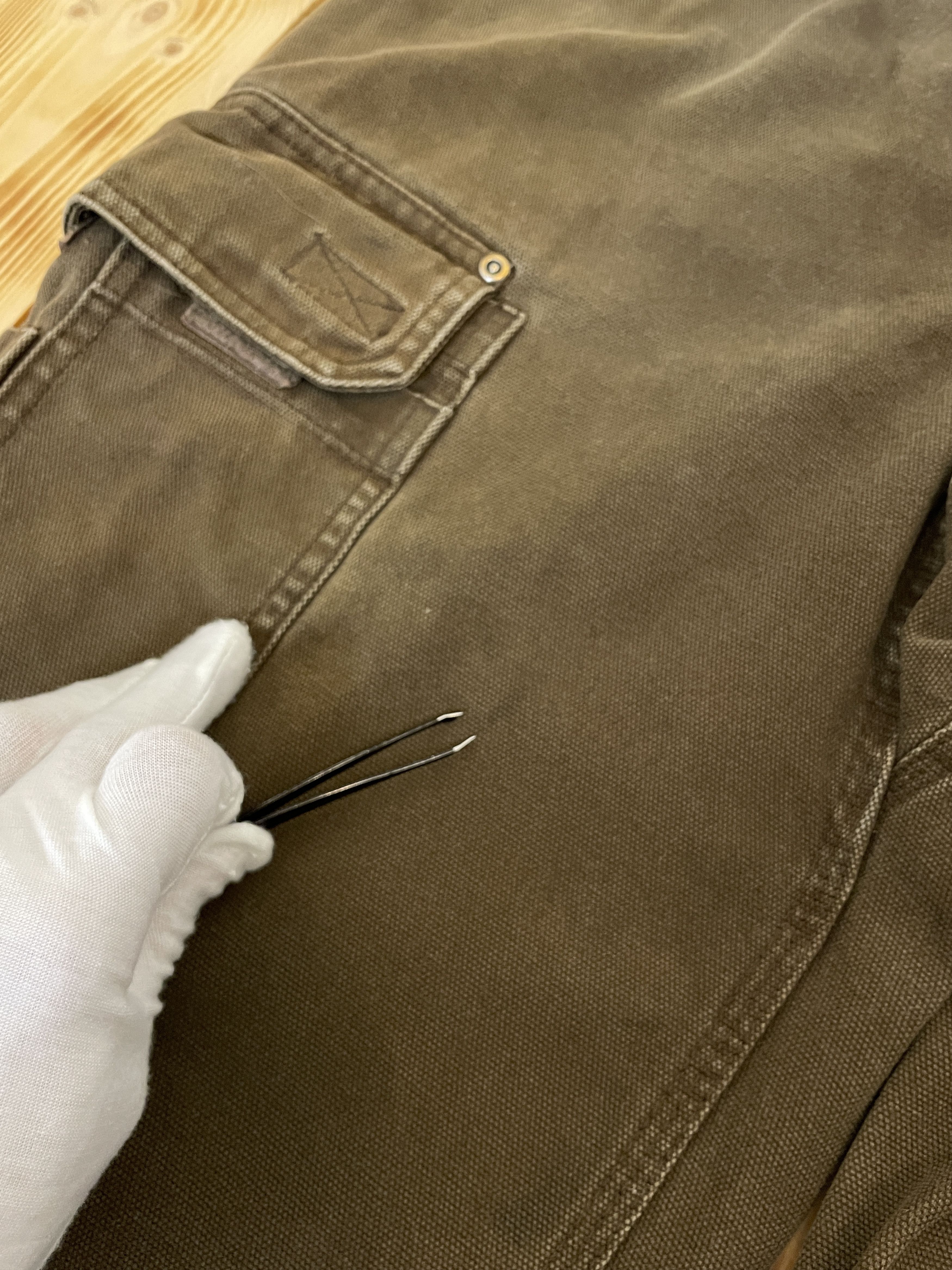 Duluth Trading Company Vintage Duluth Trading Company Brown Cargo Pants Workwear Size US 36 / EU 52 - 17 Thumbnail