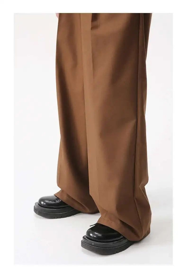 Japanese Brand Asian Style Wide Leg Casual Pants Size US 34 / EU 50 - 2 Thumbnail