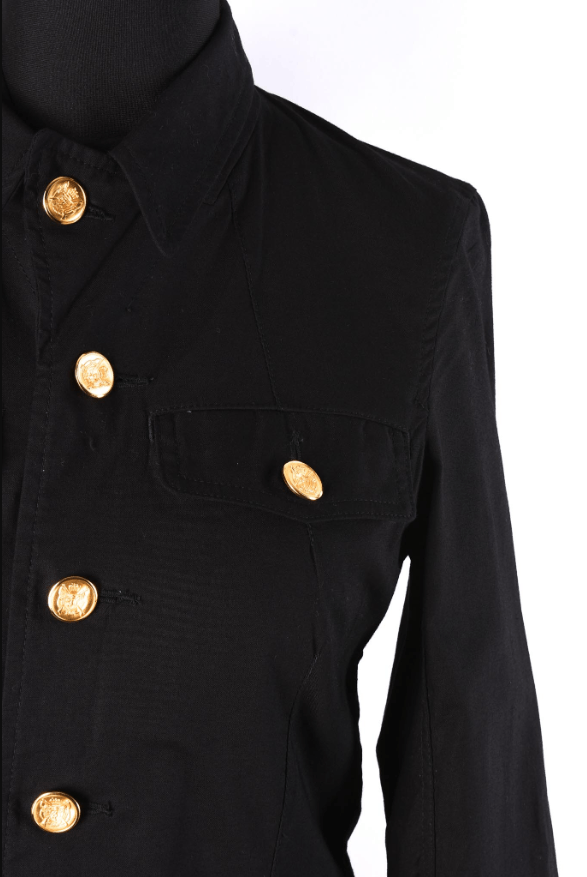 Comme des Garcons Women's Comme des Garçons Military Blazer Jacket Size S Size S / US 4 / IT 40 - 2 Thumbnail