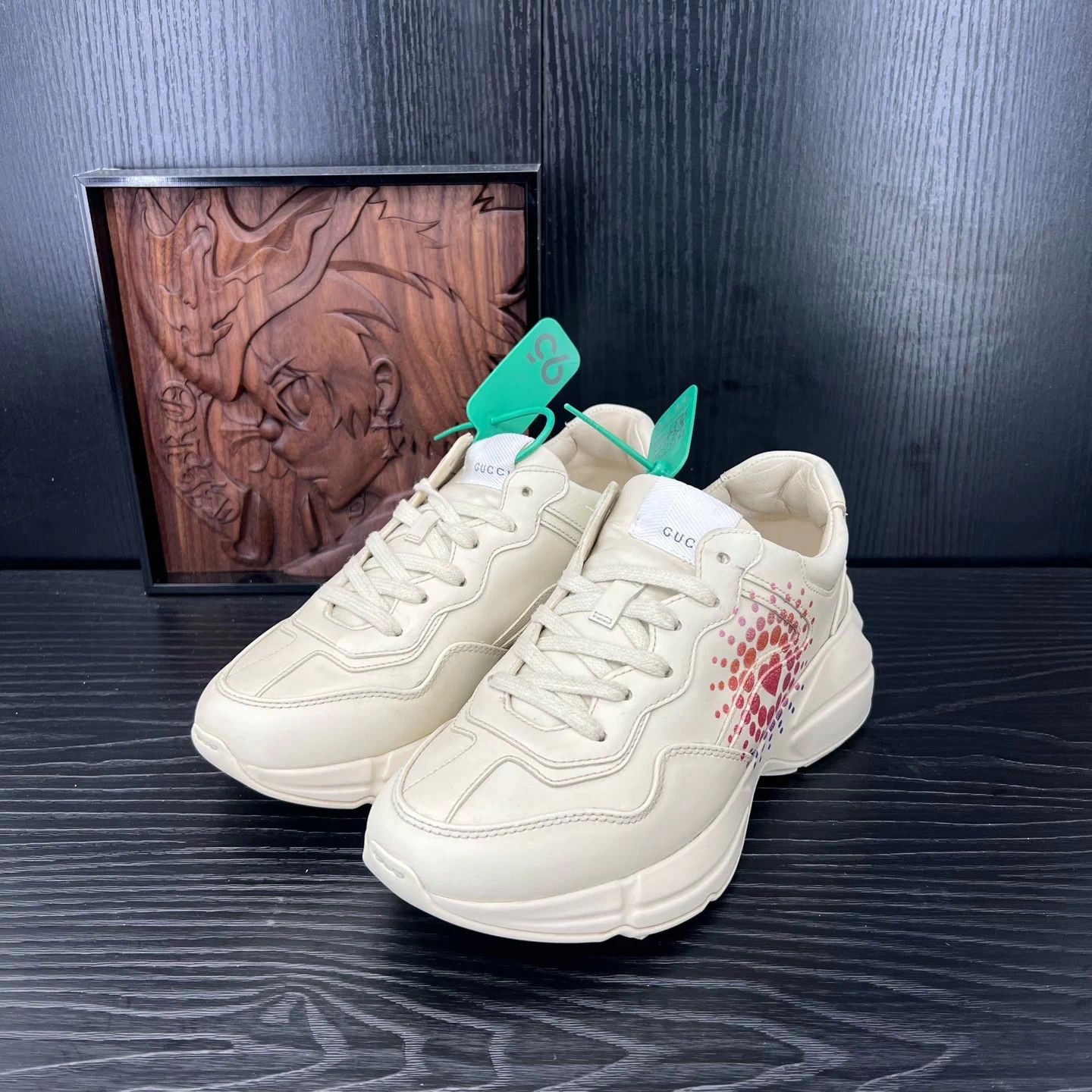 Gucci Gucci Rhyton Rainbow Logo Women's 36 Like New Size US 5 / IT 35 - 1 Thumbnail