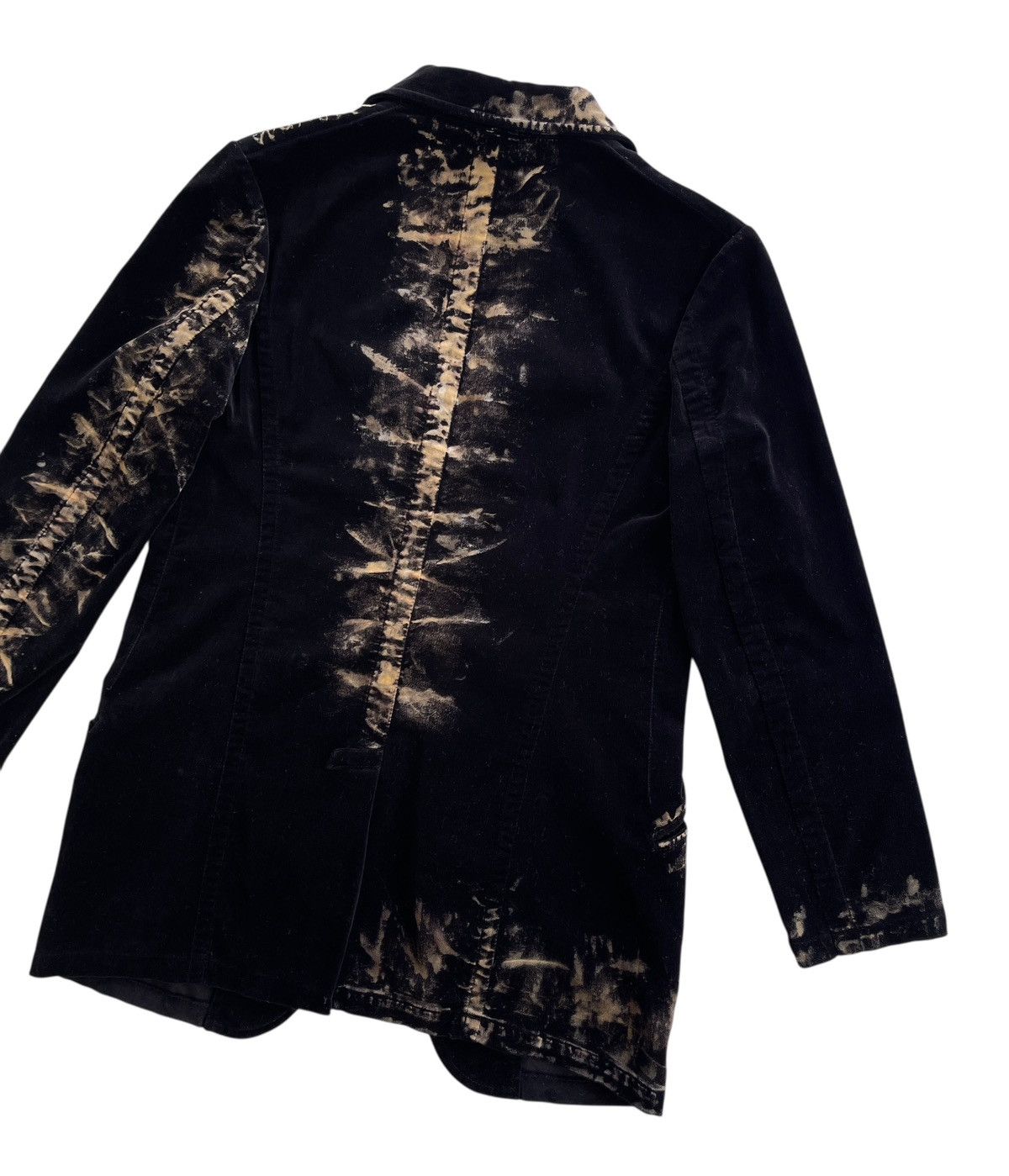Yohji Yamamoto Yohji Yamamoto + Noir Button Less Velvet Jacket Size US XS / EU 42 / 0 - 8 Thumbnail