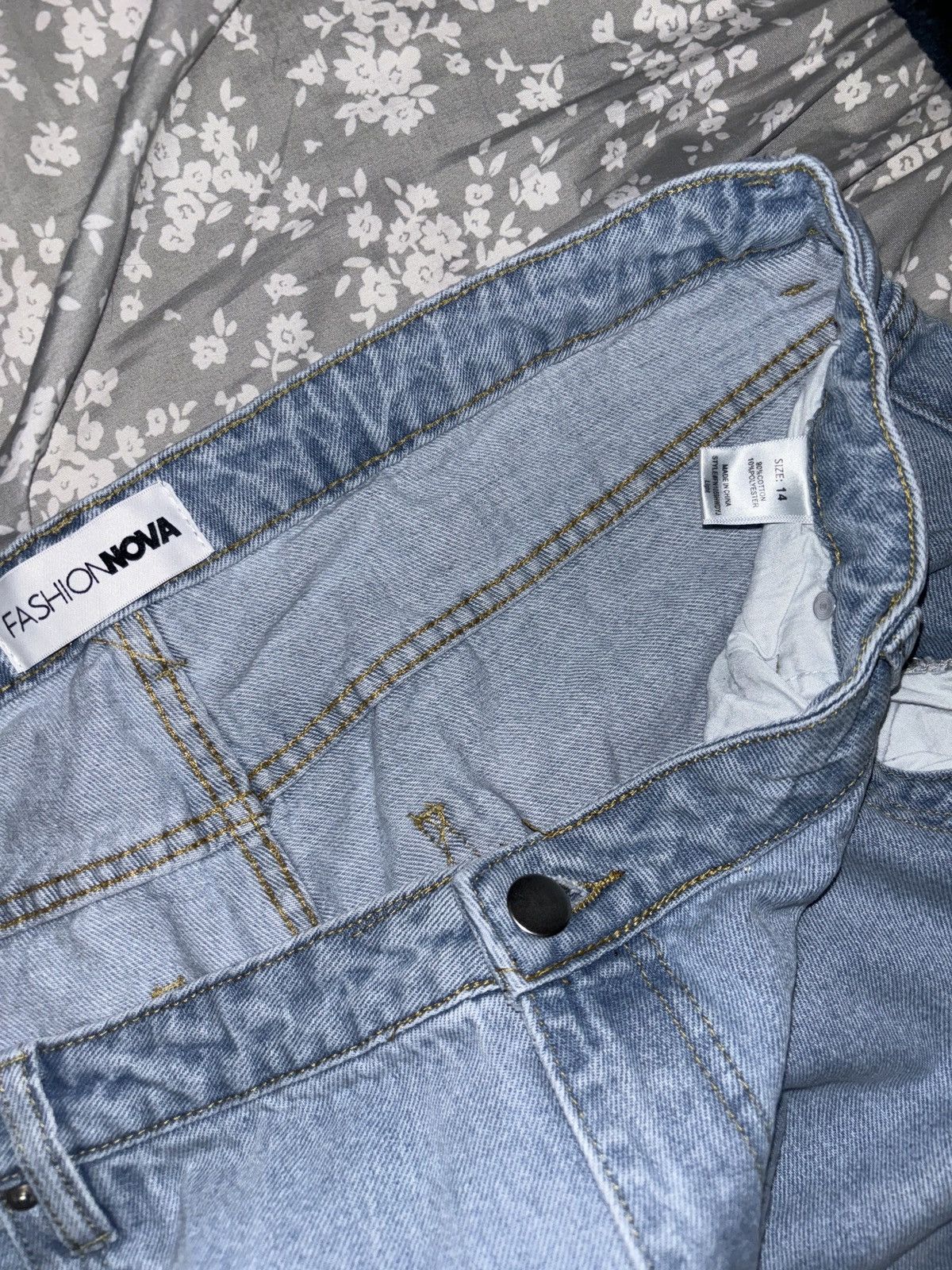 Fashion Nova Calling it off baggy jeans Size 36" / US 14 / IT 50 - 4 Thumbnail