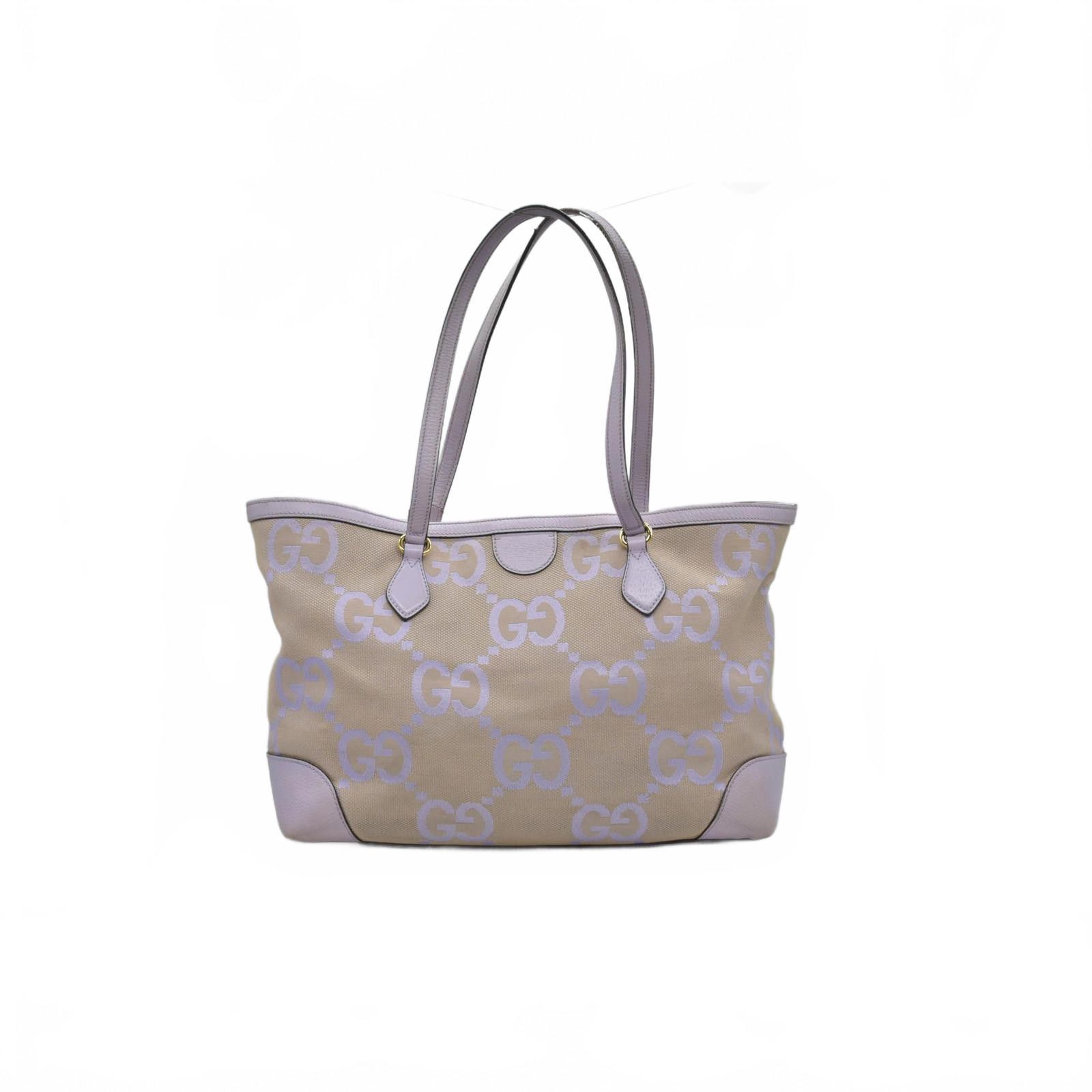 Gucci Gucci Monogram Jumbo GG Textured Dollar Calfskin Medium Size ONE SIZE - 9 Thumbnail