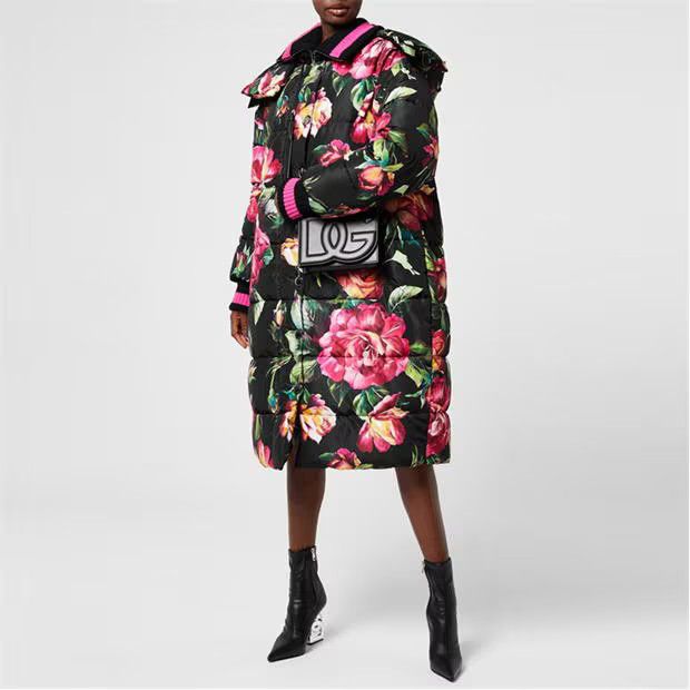 Dolce & Gabbana o1g2r1mq1024 Padded Coat in Multicolor Size XS / US 0-2 / IT 36-38 - 4 Thumbnail