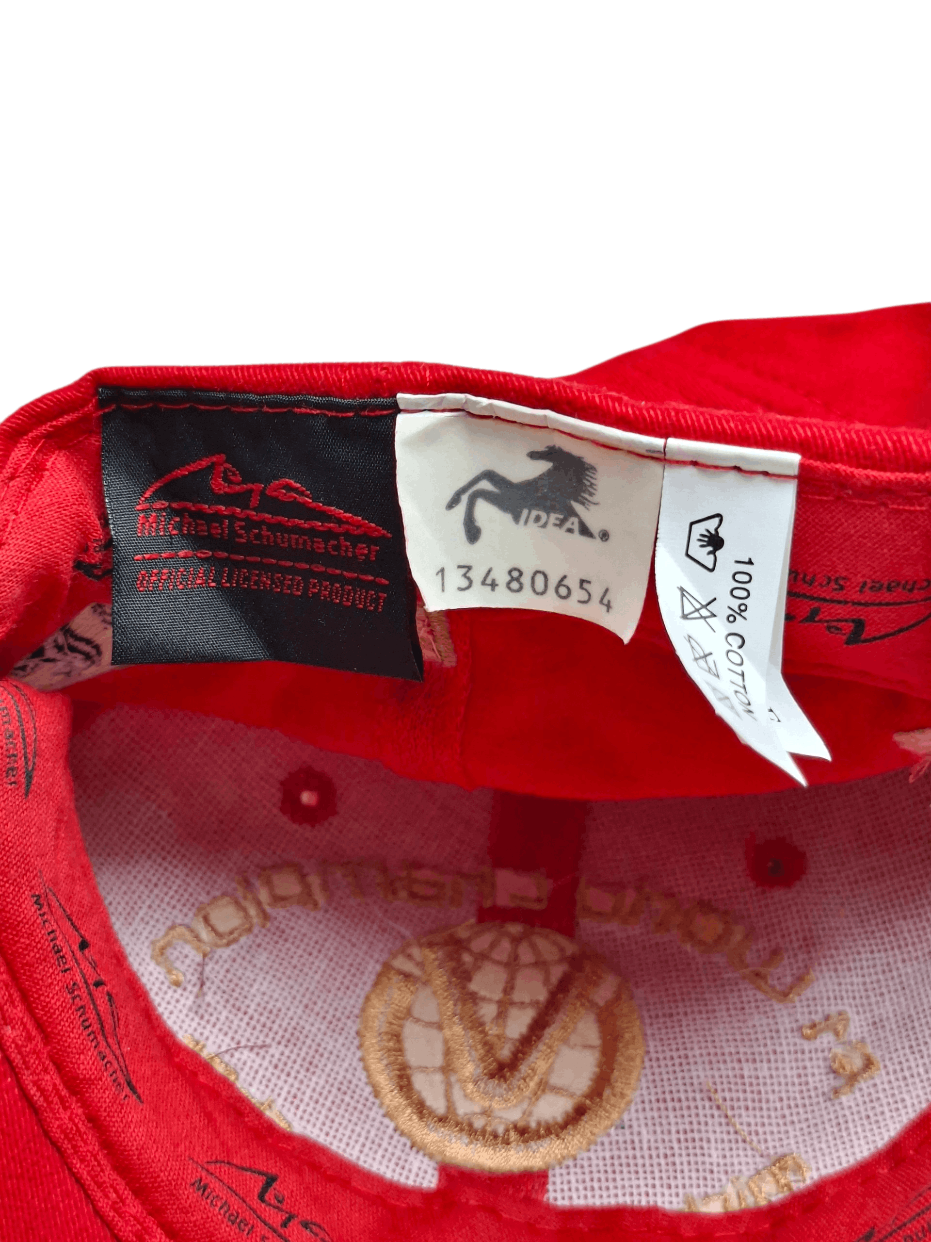 Ferrari Vtg Michael Schumacher Ferrari F1 Hat 6 Time World Champion Size ONE SIZE - 7 Thumbnail