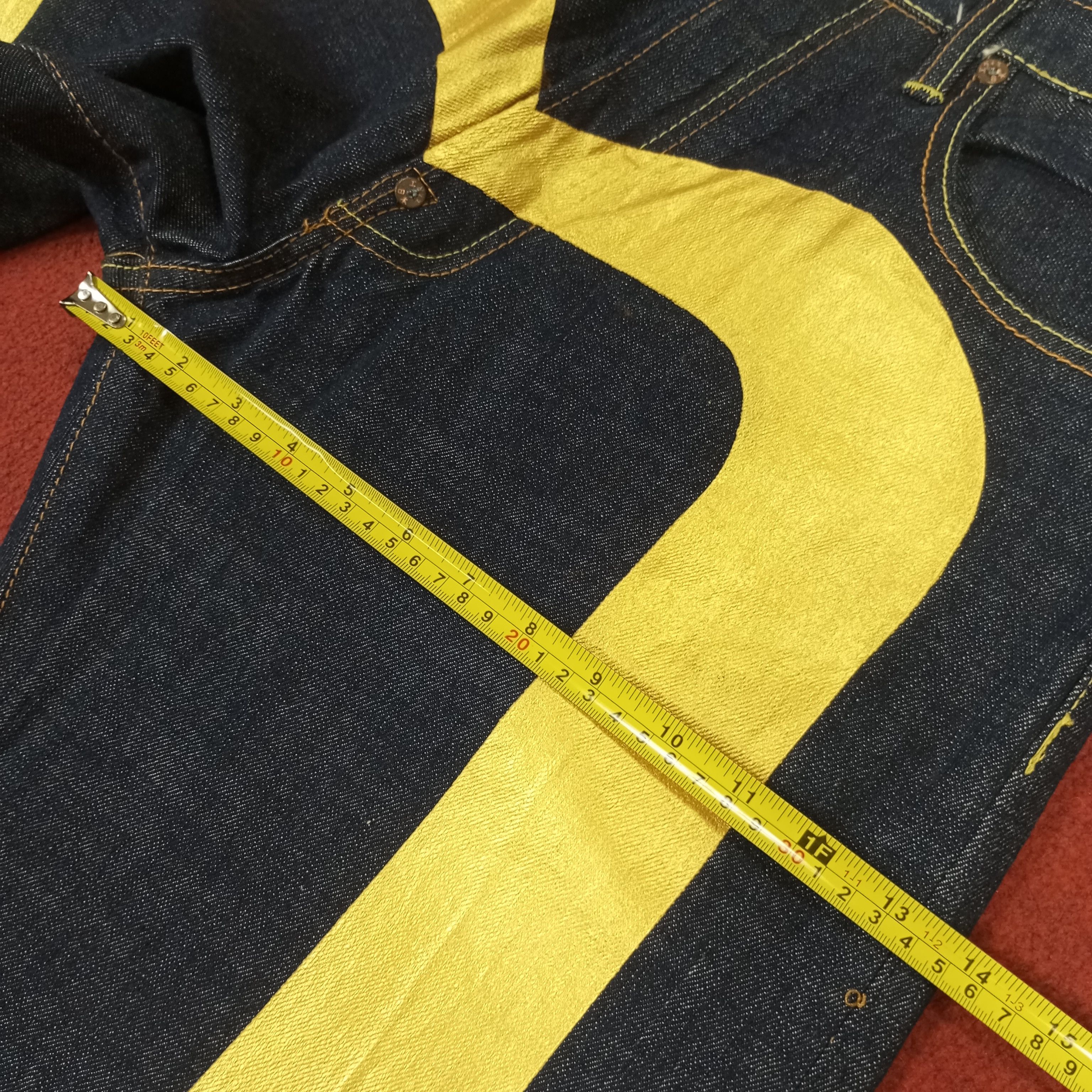 Japanese Brand × Vintage Evisu Japanese Brand Custom Daicock Streetwear Style Jeans Size US 31 - 9 Thumbnail