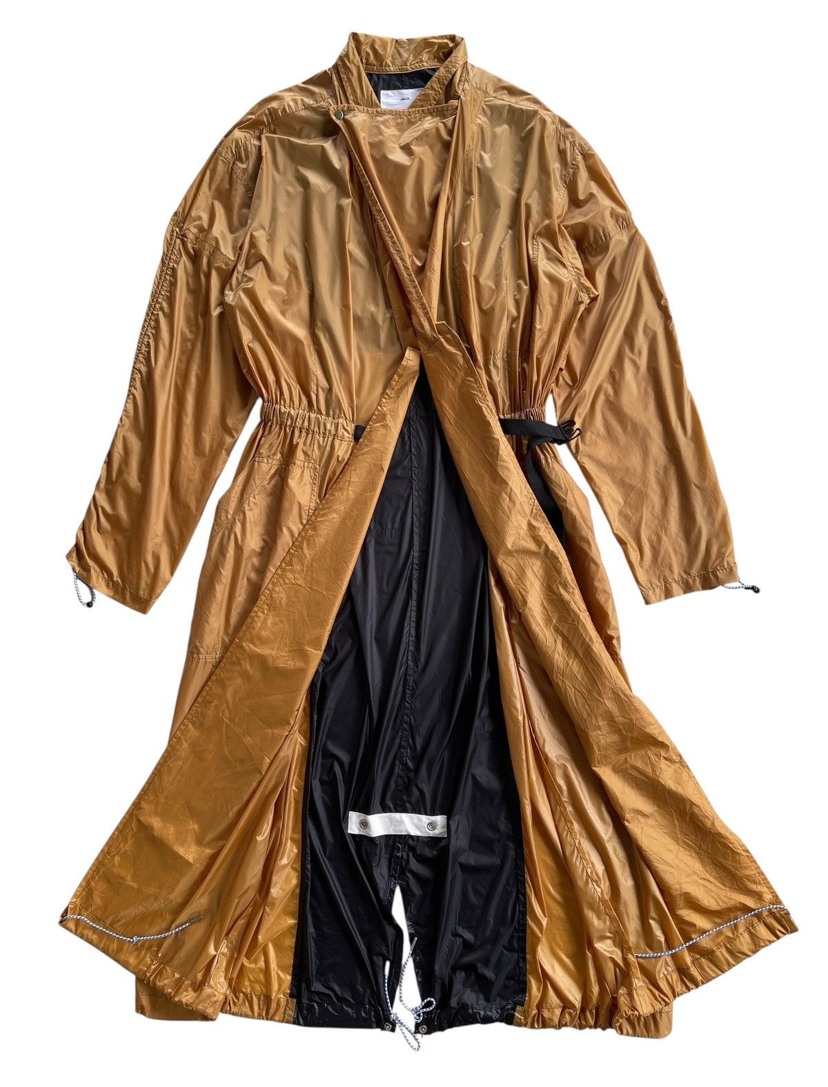 【TOGA VIRILIS】 Jacquard long coat TOGA VIRILIS Jacquard Long Coat