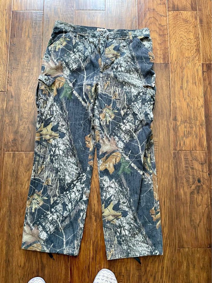 Vintage Vintage Hunting Camo Pants Size US 37 - 1 Thumbnail