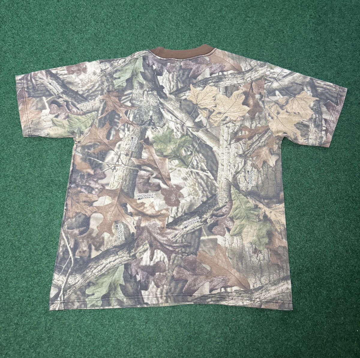 Realtree Vintage 90s Liberty Realtree Hip Hop Grunge Camo T Shirt Size US L / EU 52-54 / 3 - 3 Thumbnail