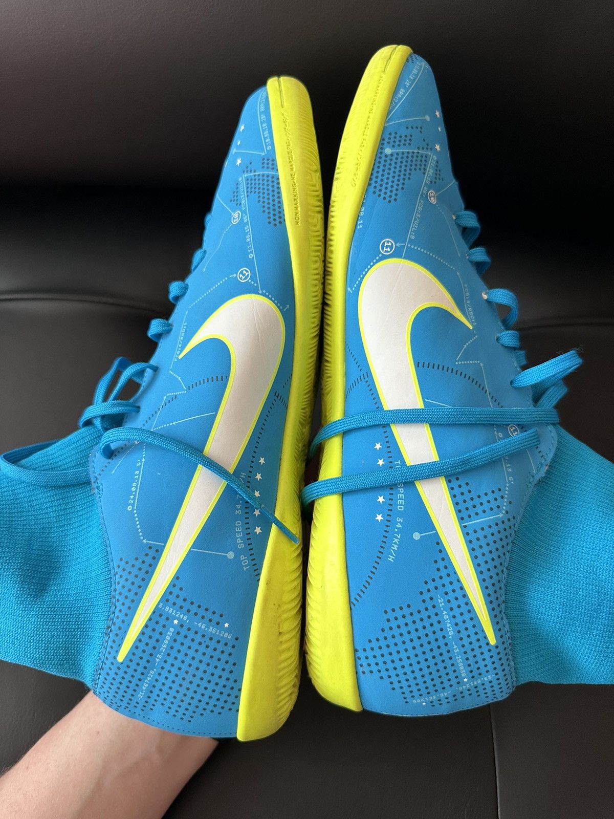 Nike Vintage Nike Neymar soccer boots rare size: US 8.5 Size US 8.5 / EU 41-42 - 3 Thumbnail