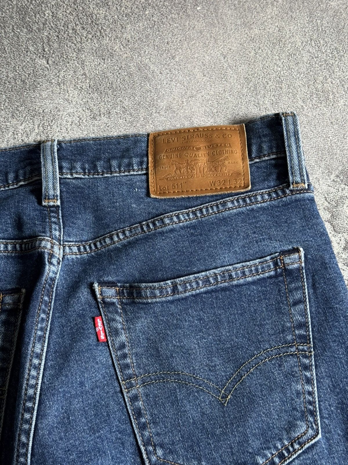 Levi's Levi’s lot 511 32/32 blue denim pants jeans trousers casual Size US 32 / EU 48 - 4 Thumbnail