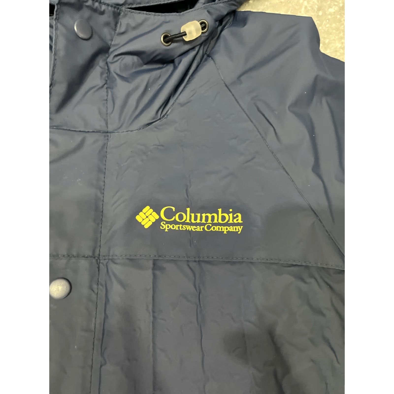 Rains VINTAGE Columbia Jacket Mens Small Racing Chevy GM Goodwrench Rain Coat Size US S / EU 44-46 / 1 - 2 Thumbnail