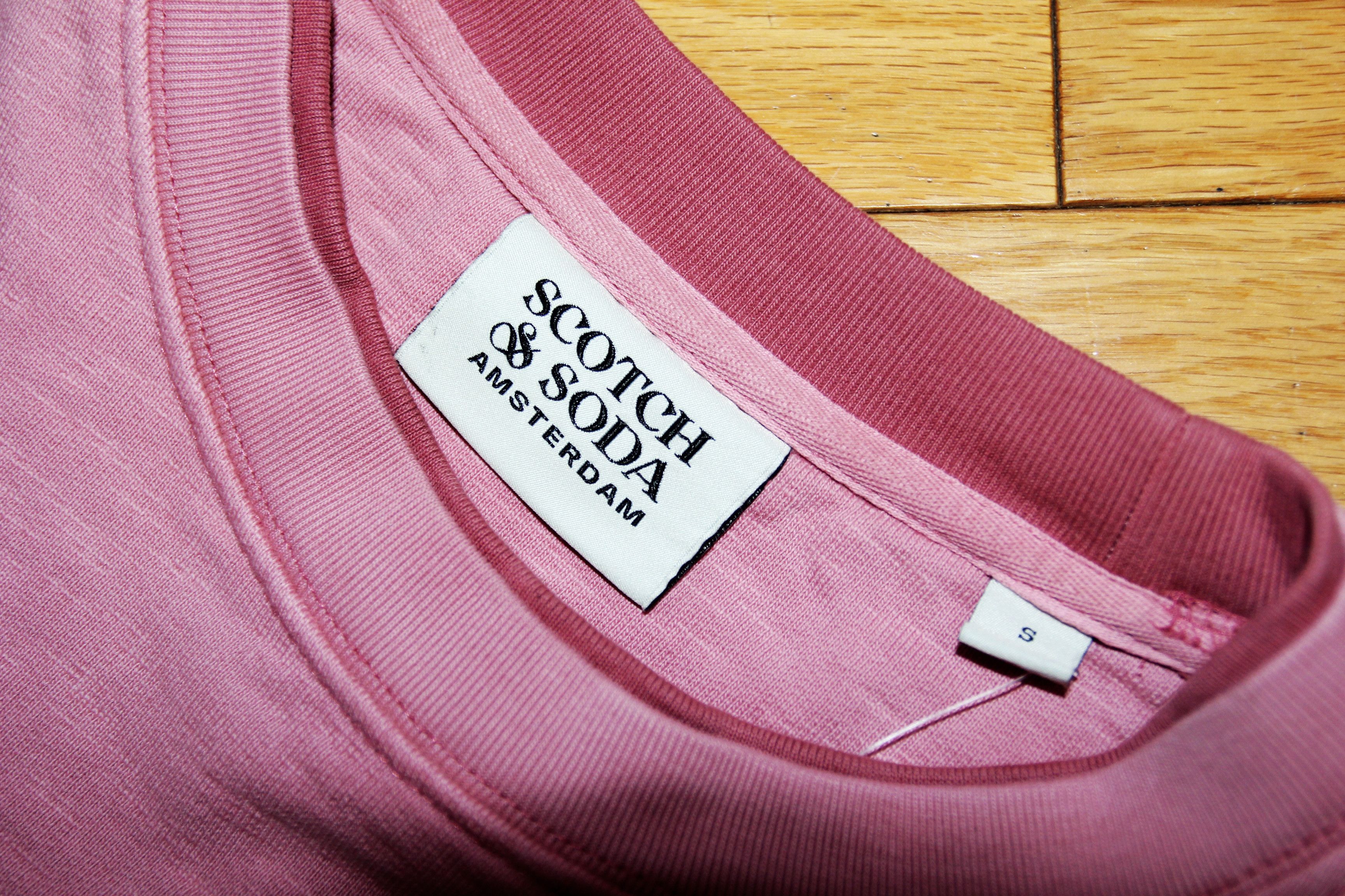 Scotch & Soda BNWT AW24 SCOTCH & SODA PINK SWEATSHIRT S Size US S / EU 44-46 / 1 - 8 Thumbnail