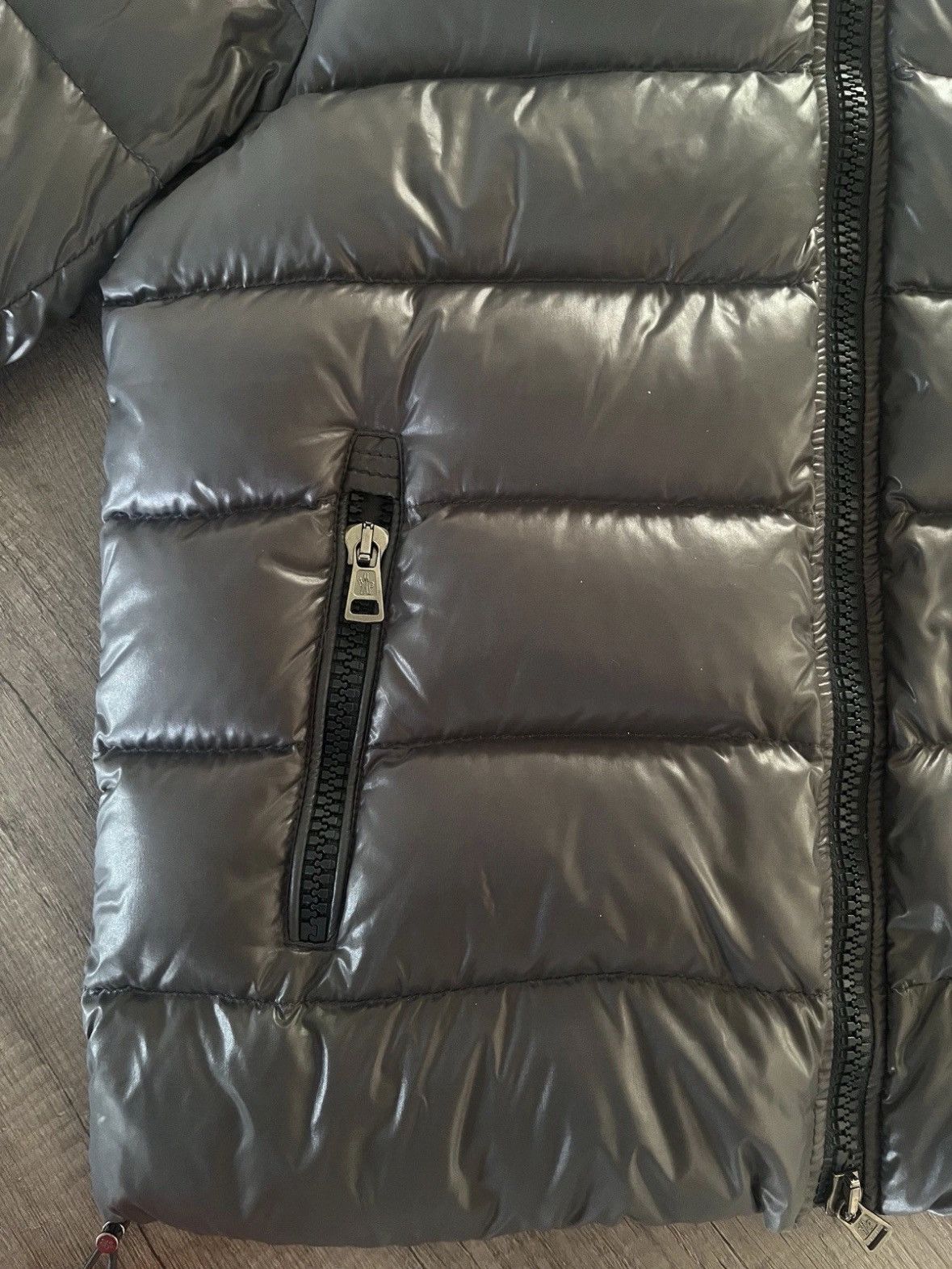 Moncler Moncler Aubert Puffer Grey Size US M / EU 48-50 / 2 - 20 Thumbnail