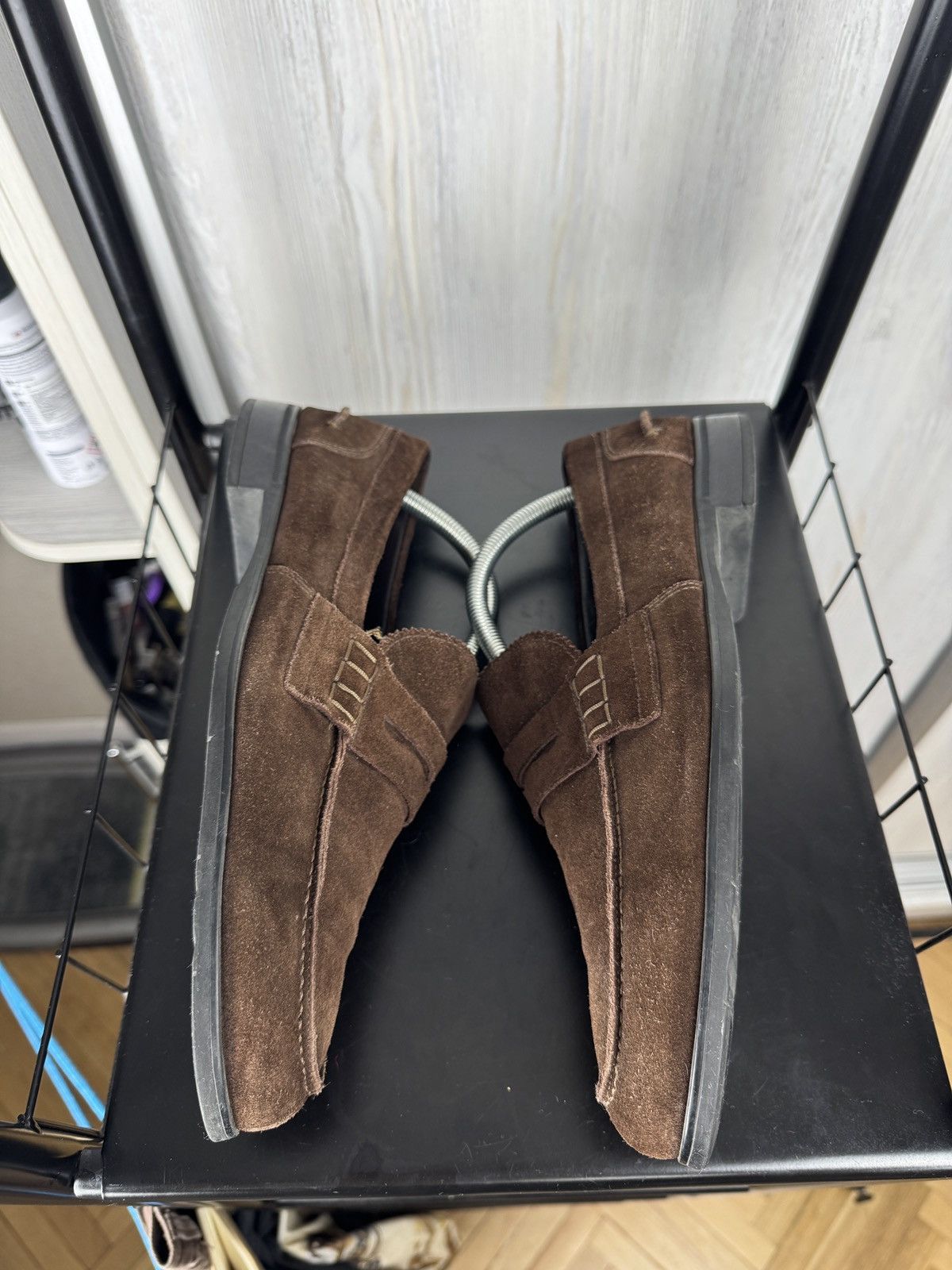 Doucal's Doucal’s brown suede penny loafers made in Italy size 41 Size US 8 / EU 41 - 9 Thumbnail