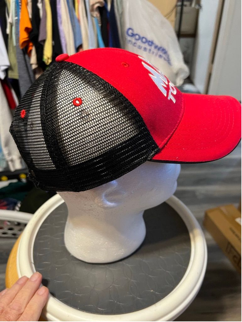 Otto Men's MAC TOOLS Red Black Mesh Trucker Hat One Size Size ONE SIZE - 4 Thumbnail