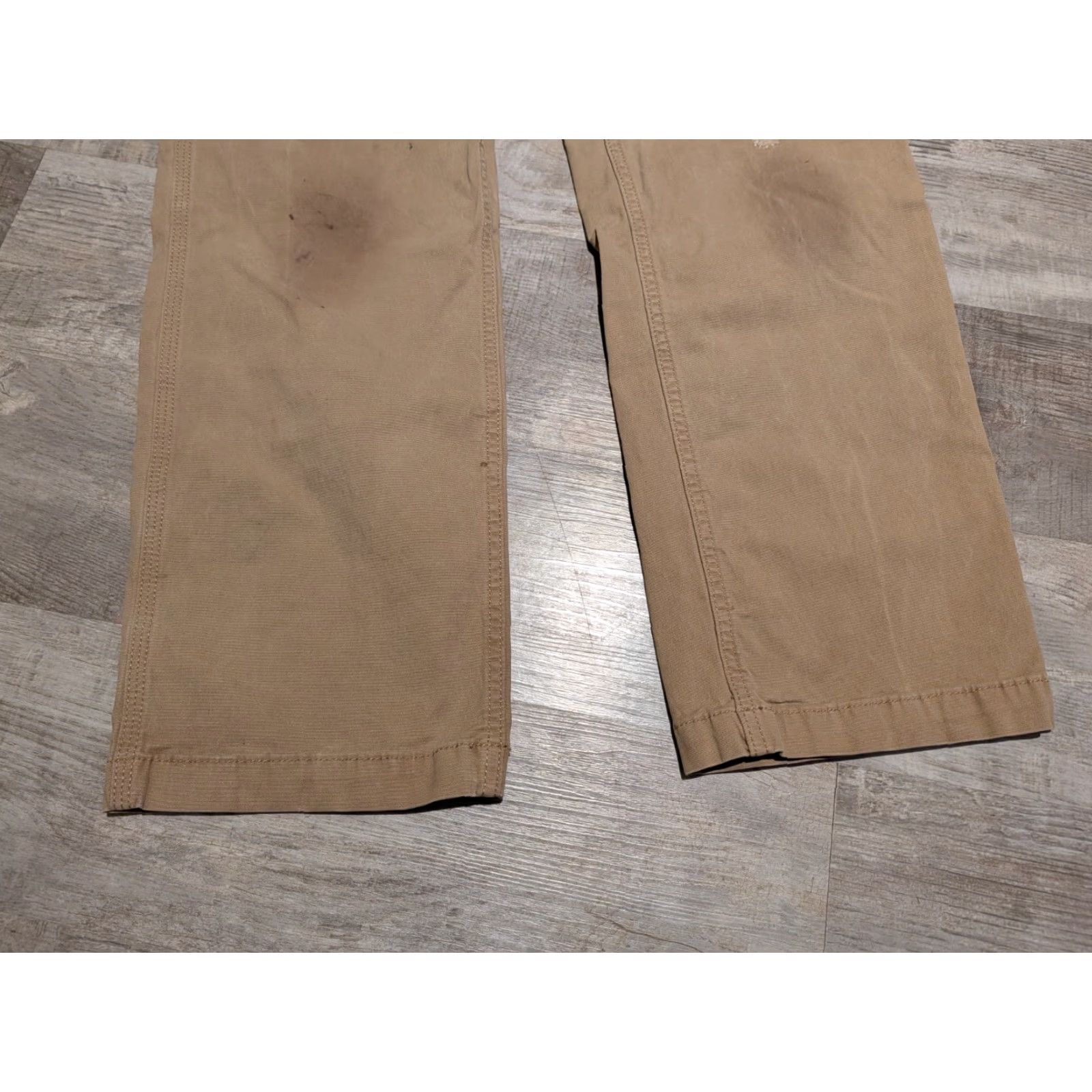 Carhartt Carhartt Relaxed Fit Utility Pants Mens 34x30 Tan Twill Workwear Pants Size US 34 / EU 50 - 2 Thumbnail