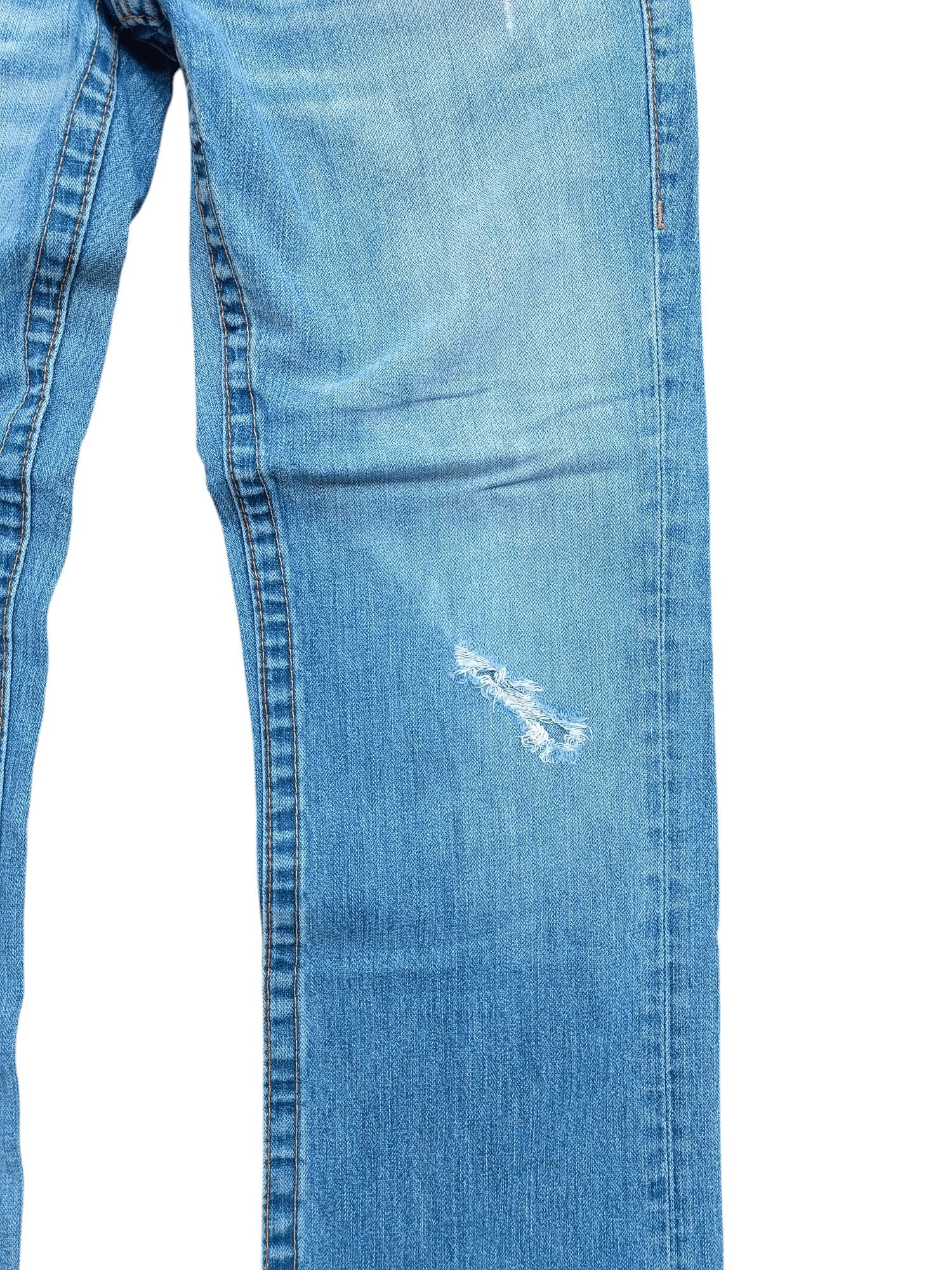 Affliction × Ed Hardy × True Religion True Religion Ricky Distressed Baggy Wide Leg Denim TR024 Size US 34 / EU 50 - 7 Thumbnail