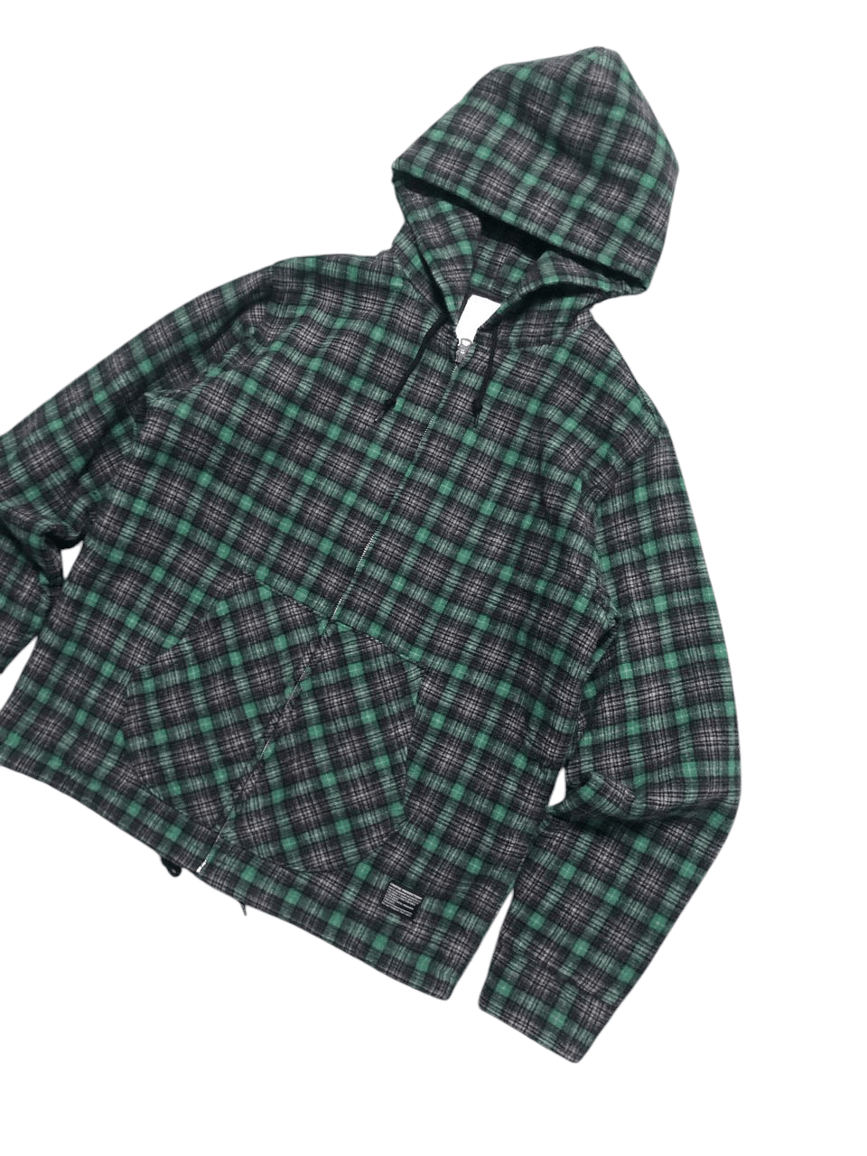 Japanese Brand Vintage Cootie Production Plaid Hooded Zipper Jacket Wool Size US M / EU 48-50 / 2 - 5 Thumbnail