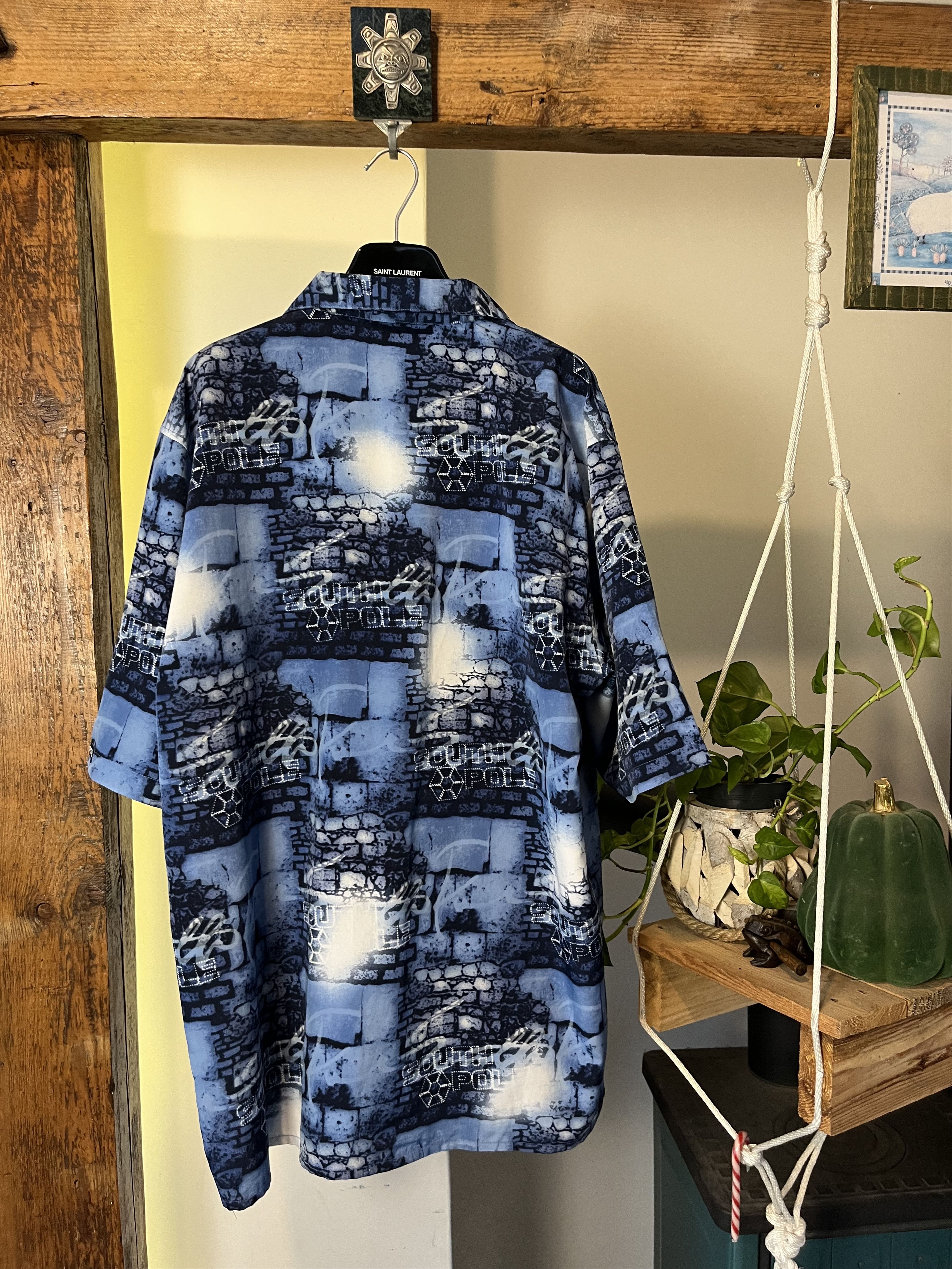 Rap Tees × Southpole × Vintage Vintage 90s y2k Southpole Hip Hop Rap Crazy Shirt Oversized Size US L / EU 52-54 / 3 - 2 Thumbnail