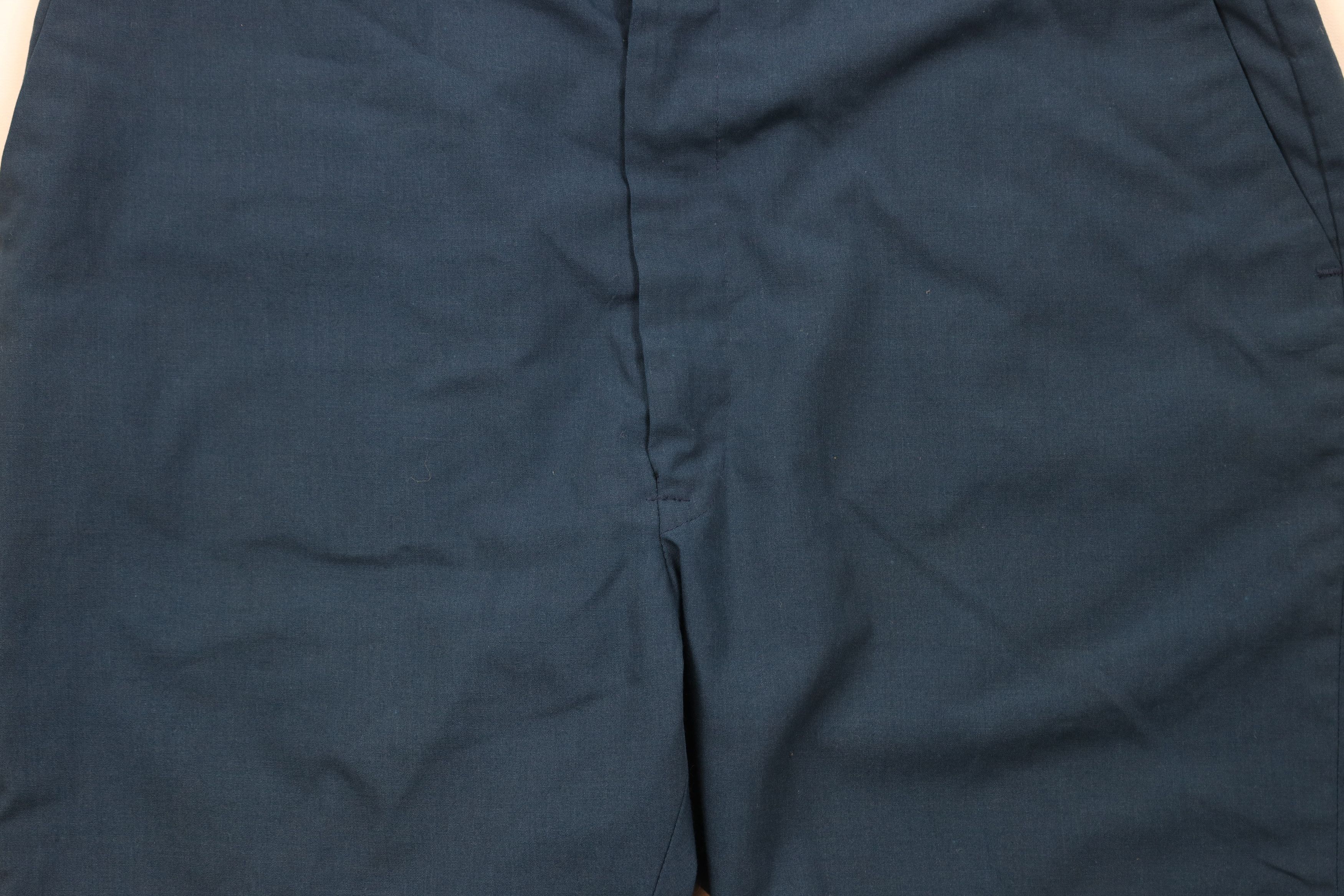 Vintage Vintage 50s 60s Streetwear Above Knee Chino Shorts Blue USA Size US 34 / EU 50 - 3 Thumbnail