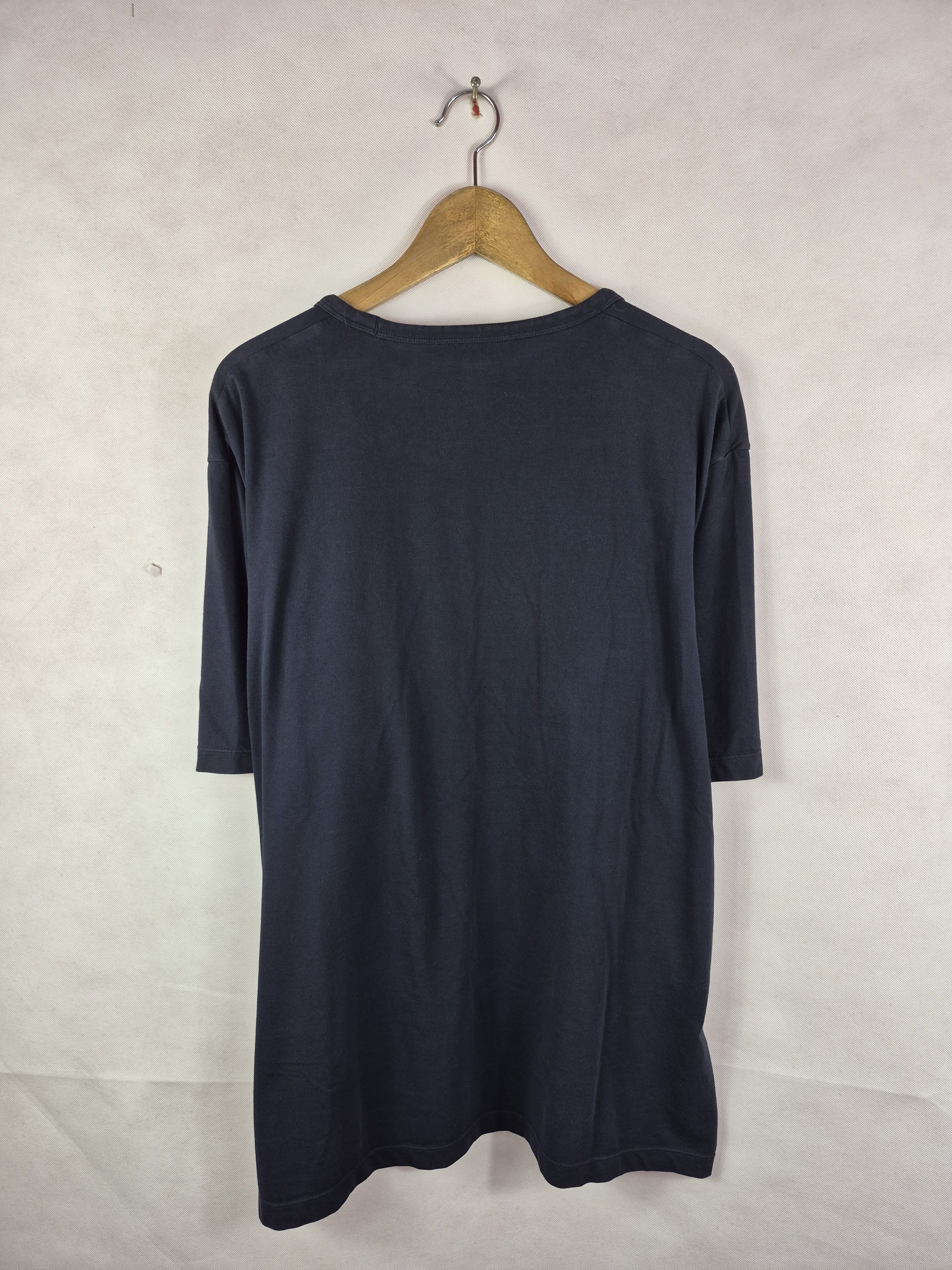 Japanese Brand 🔥 Uniqlo Airism Navy Plain Tee Size US XXL / EU 58 / 5 - 4 Thumbnail