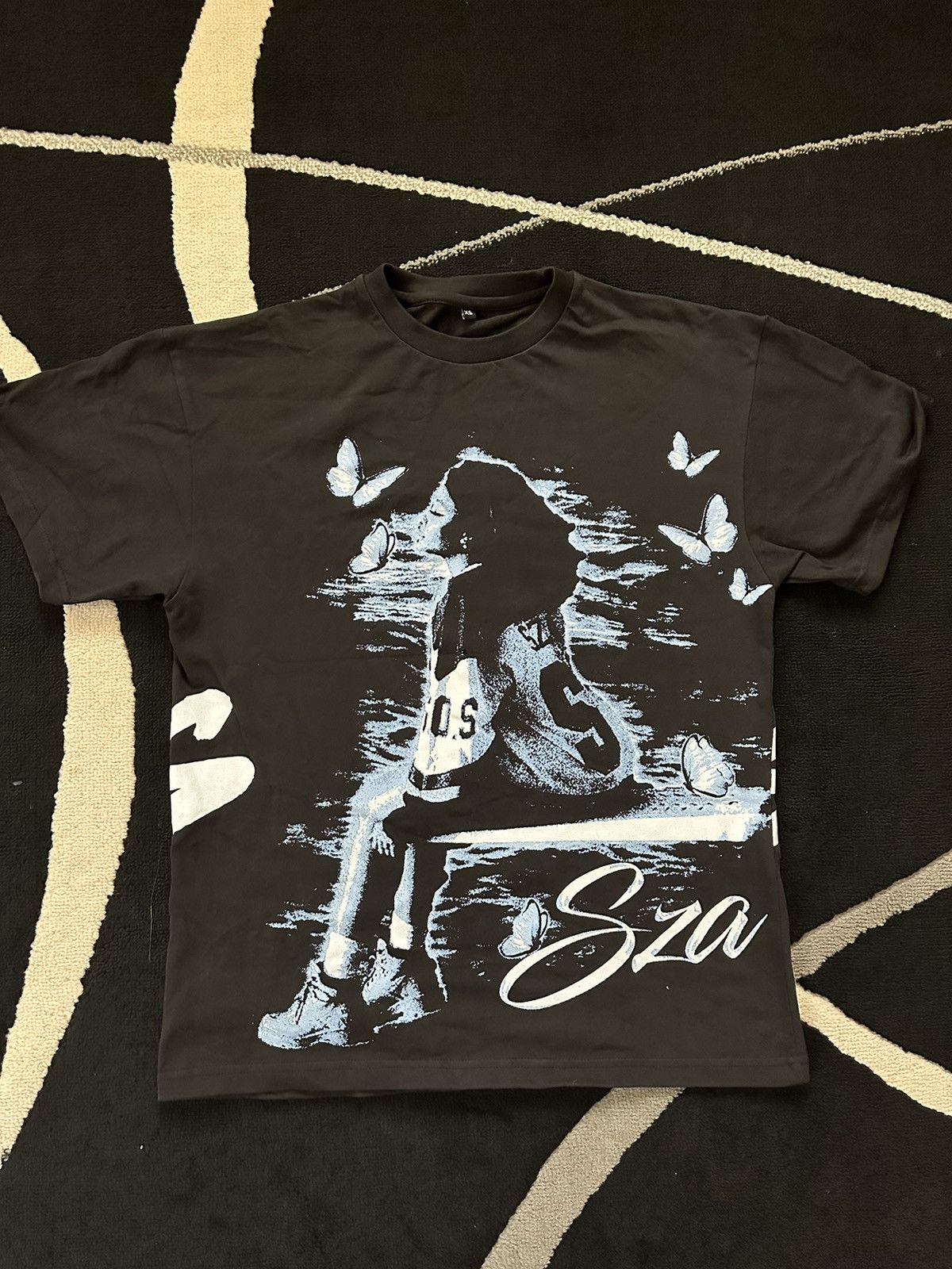 Japanese Brand SZA black streetwear tee baggy XS graphic t high quality Size XS / US 0-2 / IT 36-38 - 1 Thumbnail