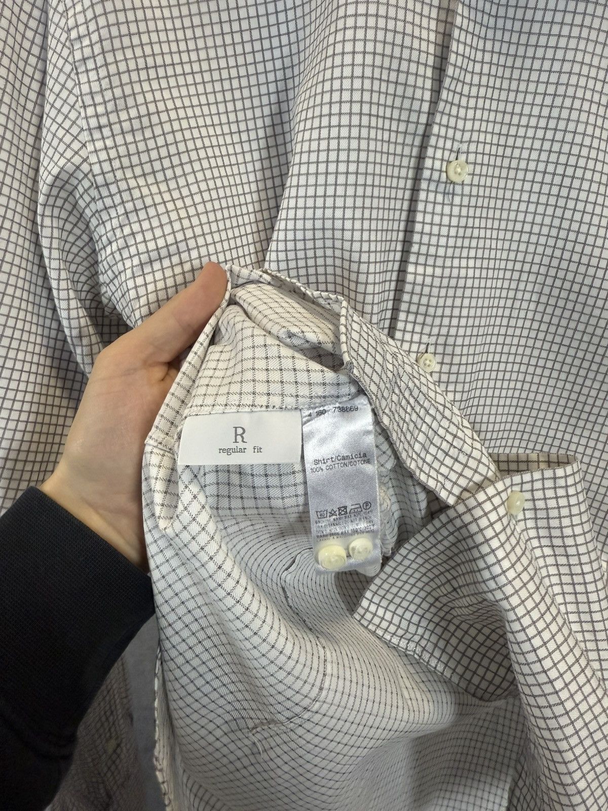 Ermenegildo Zegna Ermenegildo Zegna luxury designer shirt Size US S / EU 44-46 / 1 - 6 Thumbnail